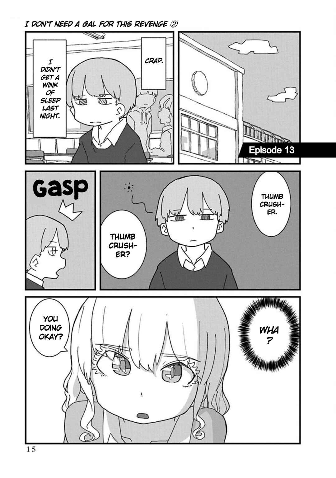 Kono Fukushuu ni Gyaru wa Iranai Chapter 13 - Page 1
