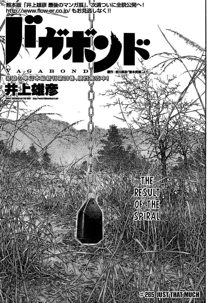 Vagabond Chapter 265 - Page 1