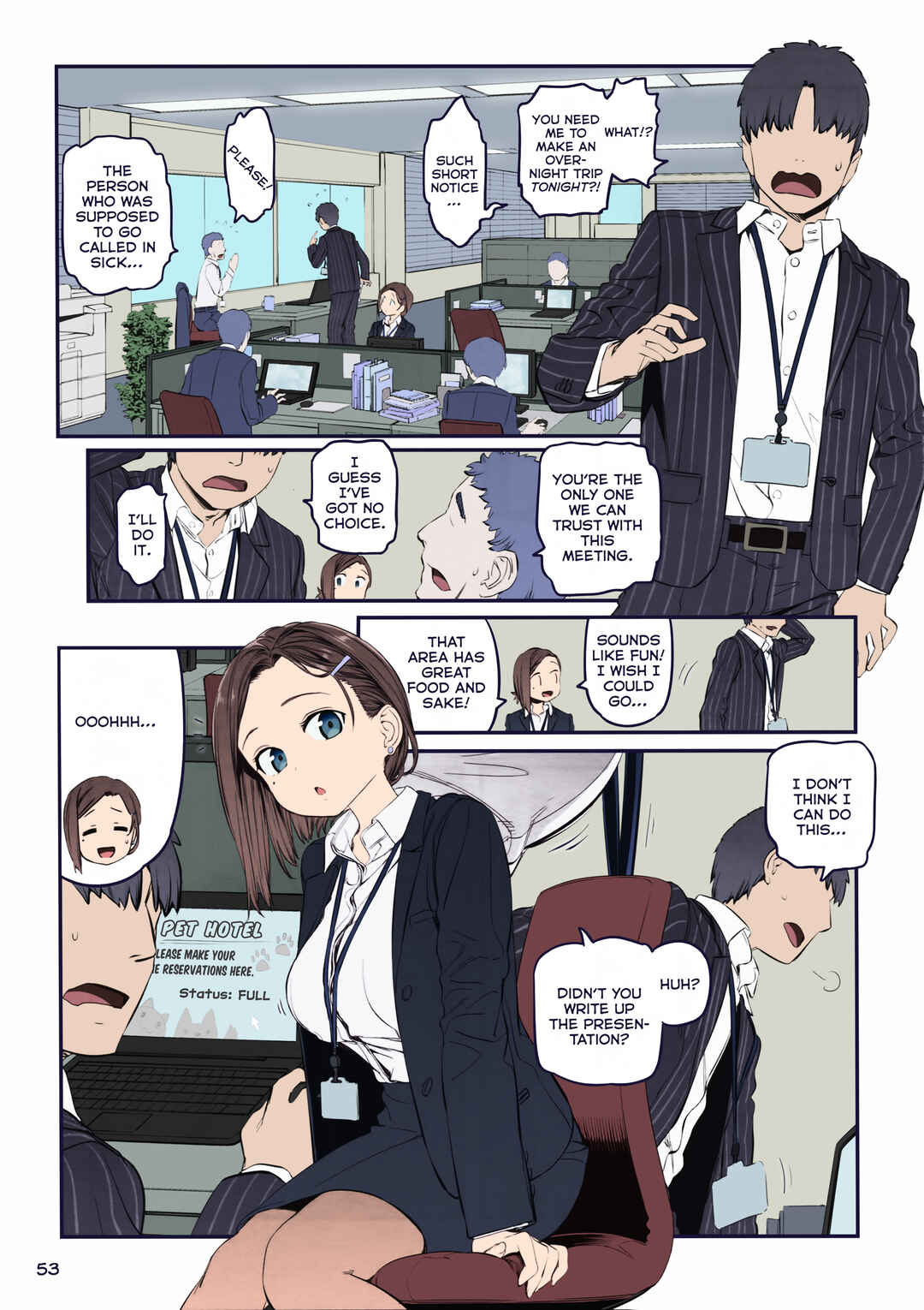 Getsuyoubi no Tawawa (Twitter Webcomic) (Fan Colored) Chapter 30 - Page 1