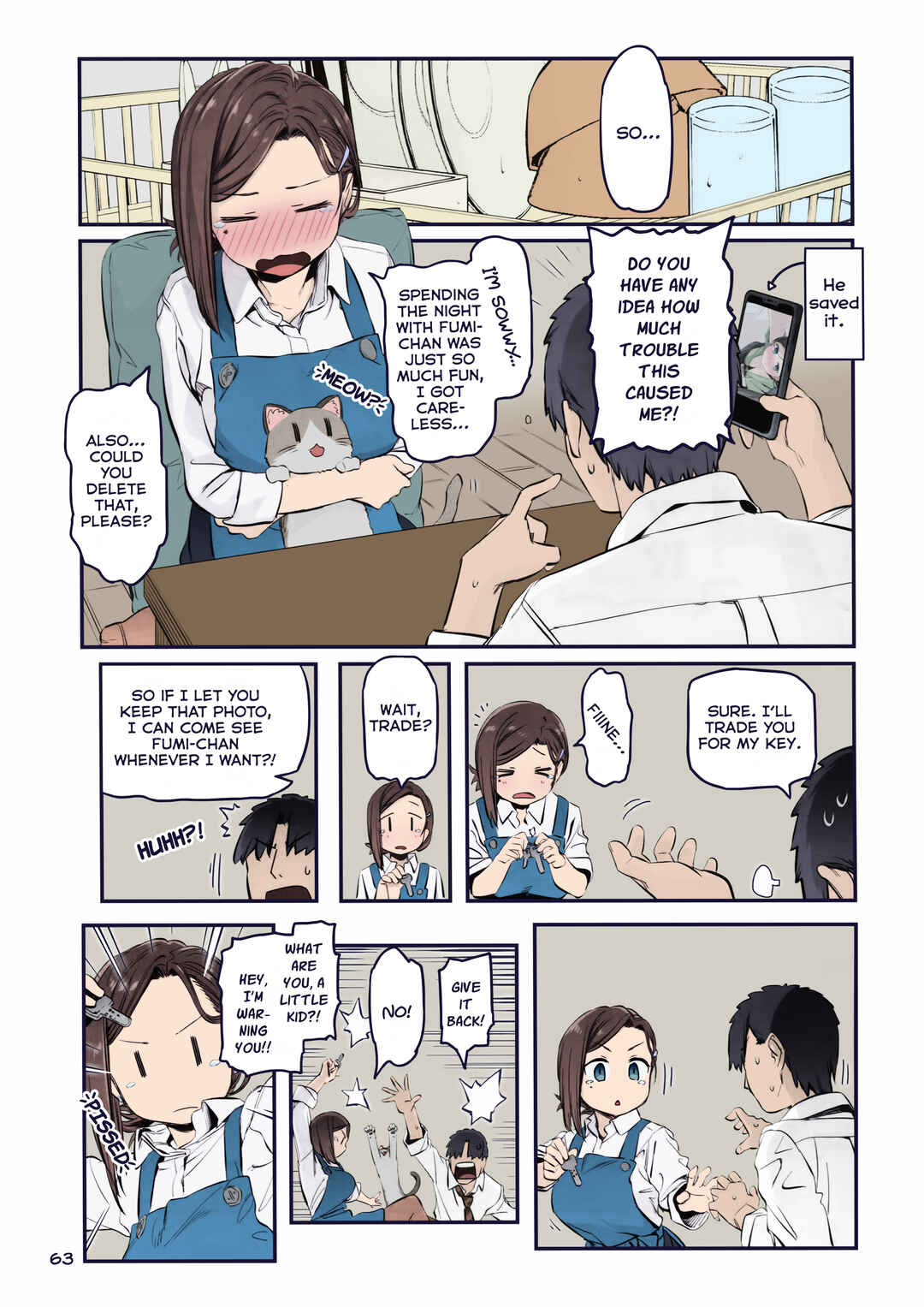 Getsuyoubi no Tawawa (Twitter Webcomic) (Fan Colored) Chapter 30 - Page 11