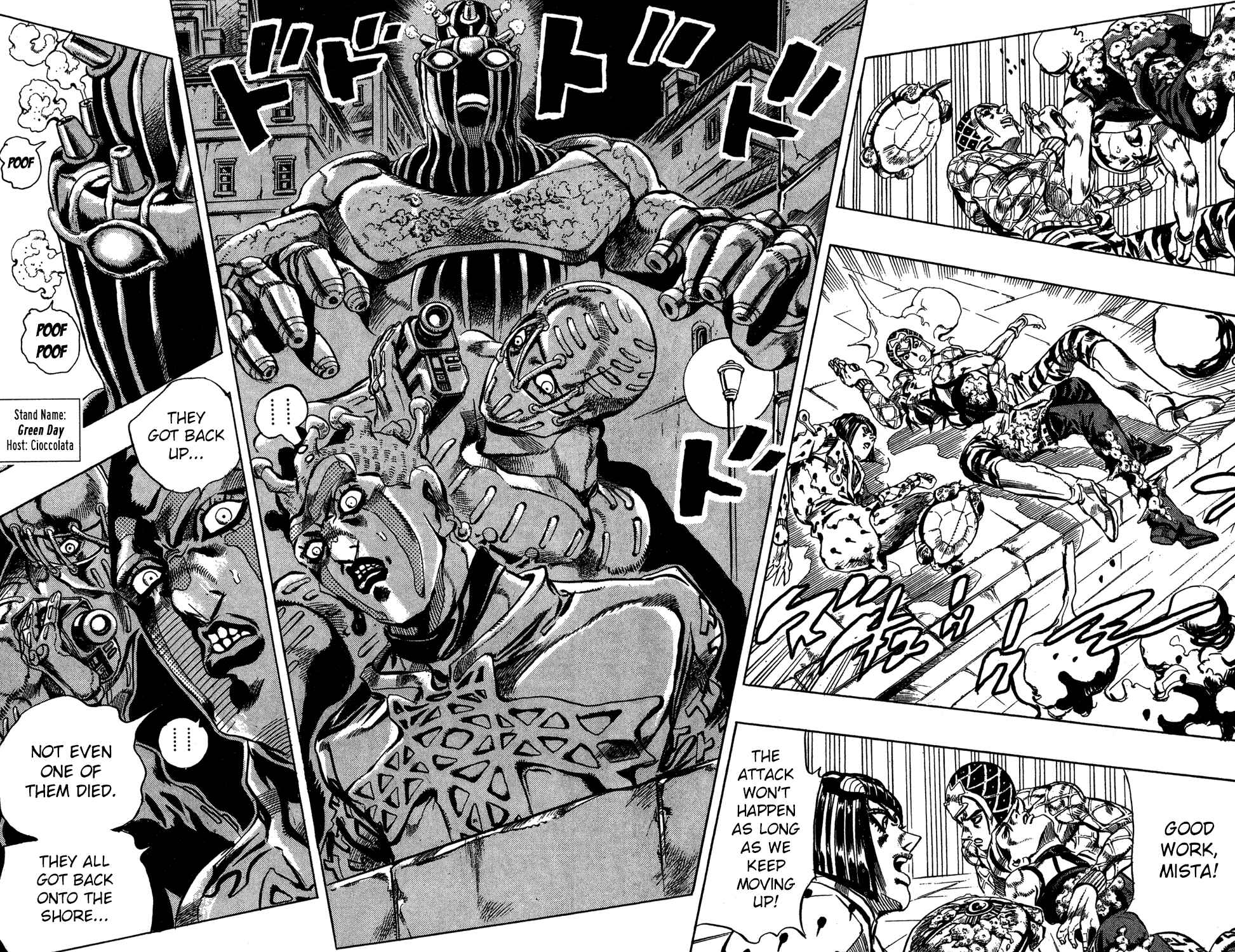 JoJo no Kimyou na Bouken: Part 5 - Ougon no Kaze Chapter 115 - Page 10