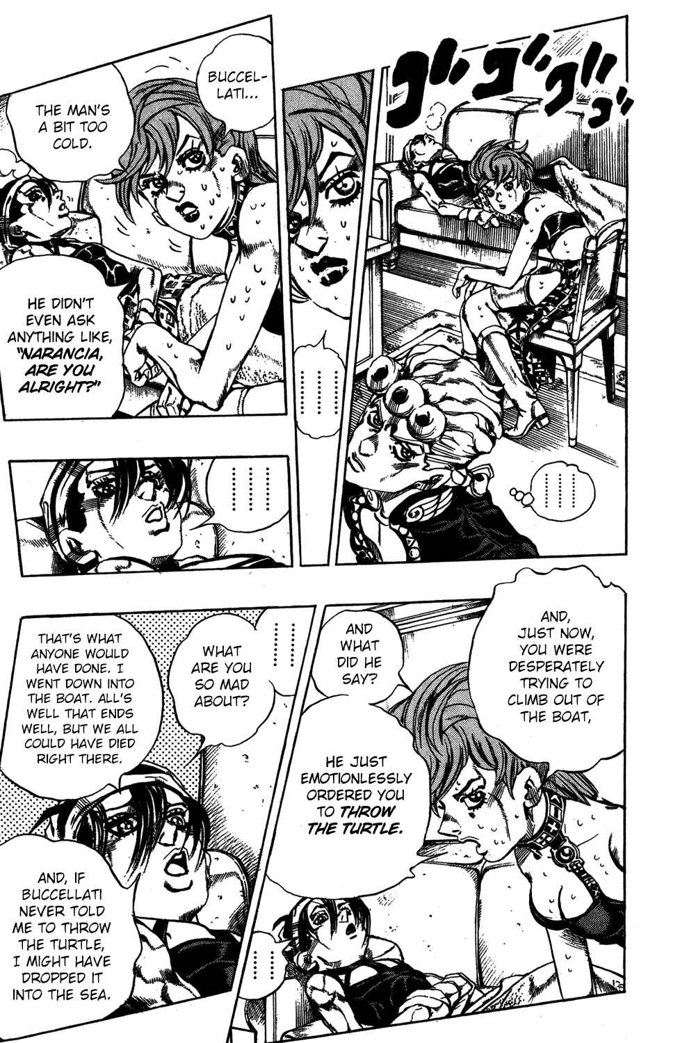 JoJo no Kimyou na Bouken: Part 5 - Ougon no Kaze Chapter 115 - Page 12
