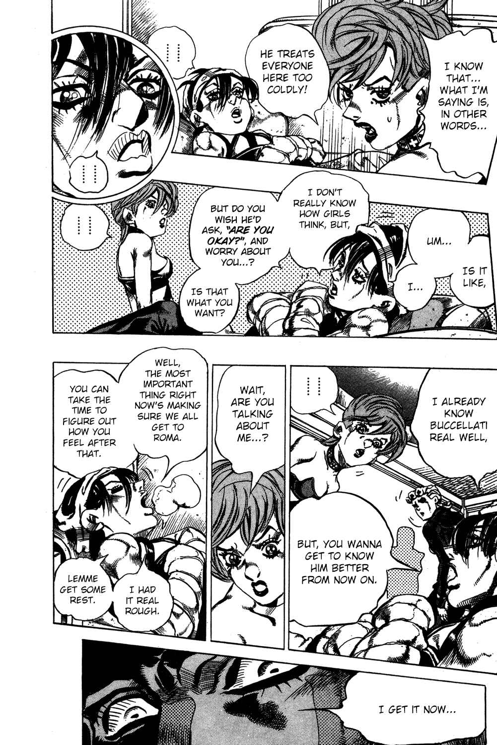 JoJo no Kimyou na Bouken: Part 5 - Ougon no Kaze Chapter 115 - Page 13