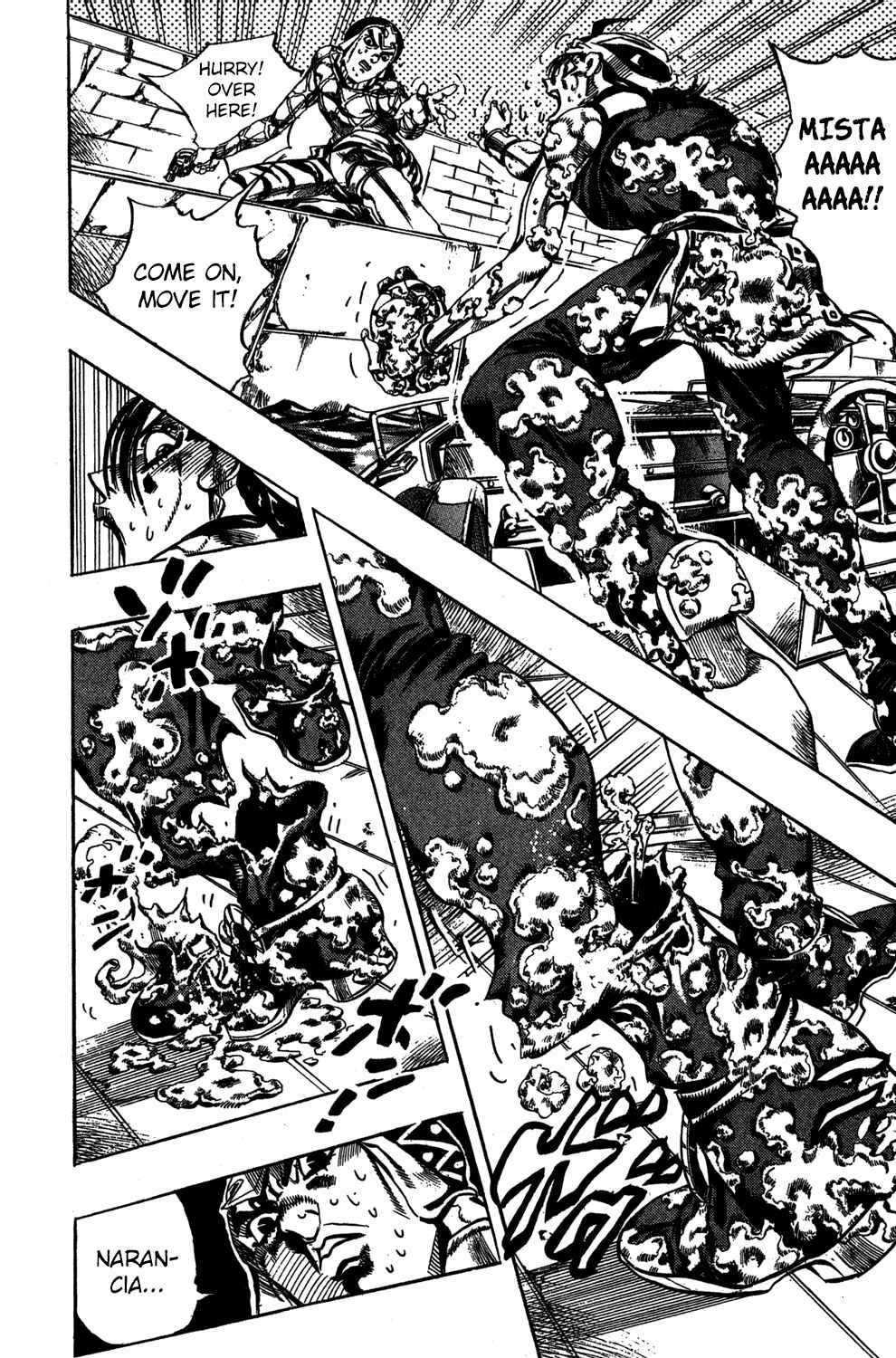 JoJo no Kimyou na Bouken: Part 5 - Ougon no Kaze Chapter 115 - Page 5