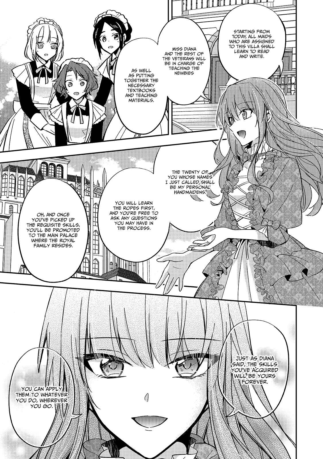 Loop 7-kaime no Akuyaku Reijou wa, Moto Tekikoku de Jiyuu Kimama na Hanayome Seikatsu o Mankitsu Suru Chapter 7 - Page 10