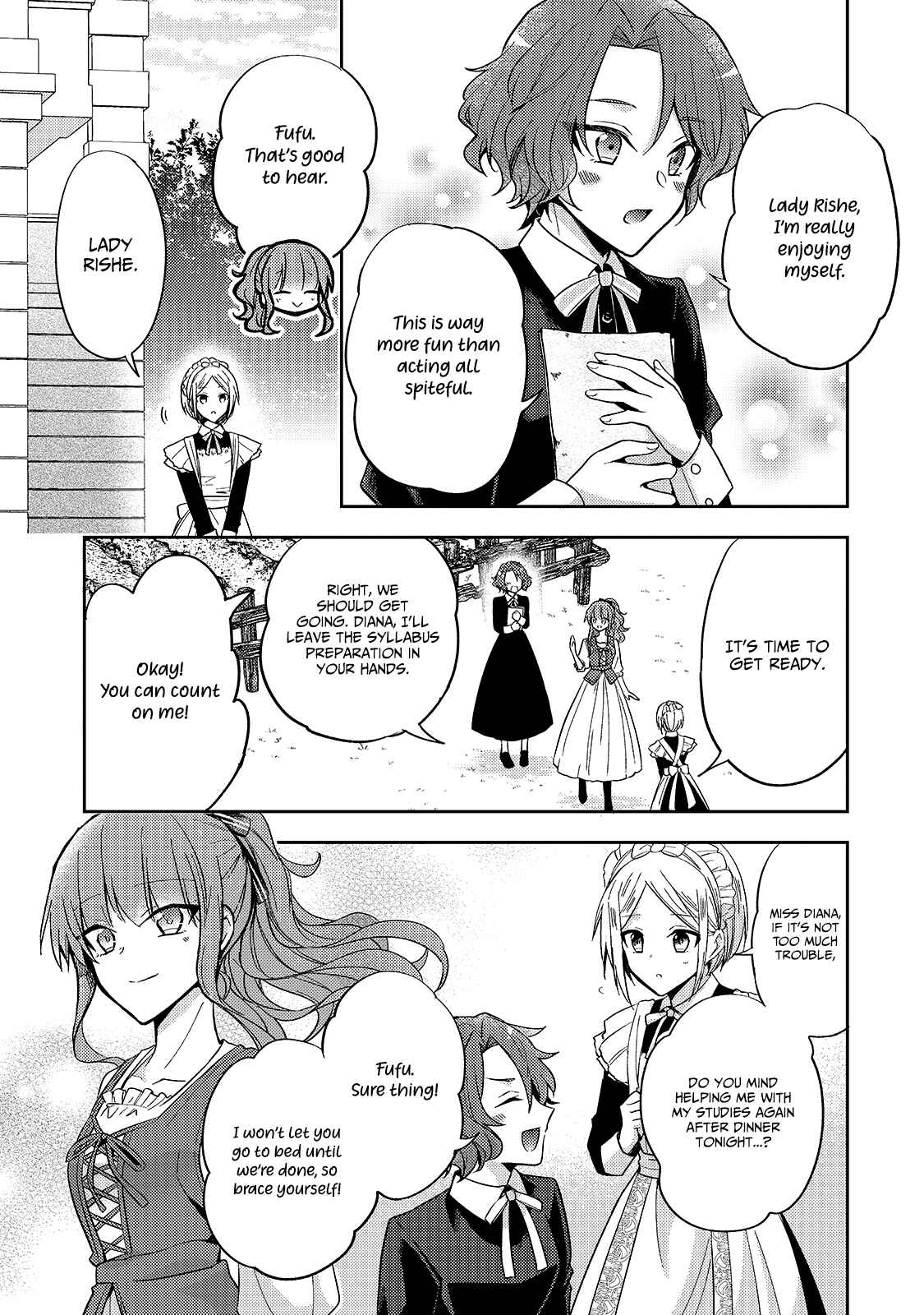 Loop 7-kaime no Akuyaku Reijou wa, Moto Tekikoku de Jiyuu Kimama na Hanayome Seikatsu o Mankitsu Suru Chapter 7 - Page 18