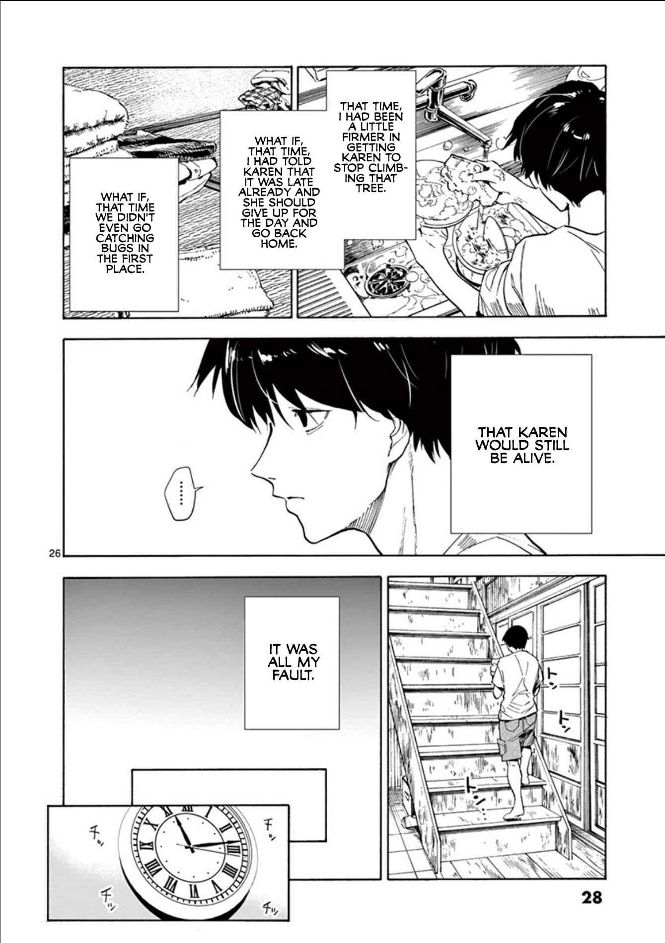 Natsu e no Tunnel, Sayonara no Deguchi Gunjou Chapter 1 - Page 28