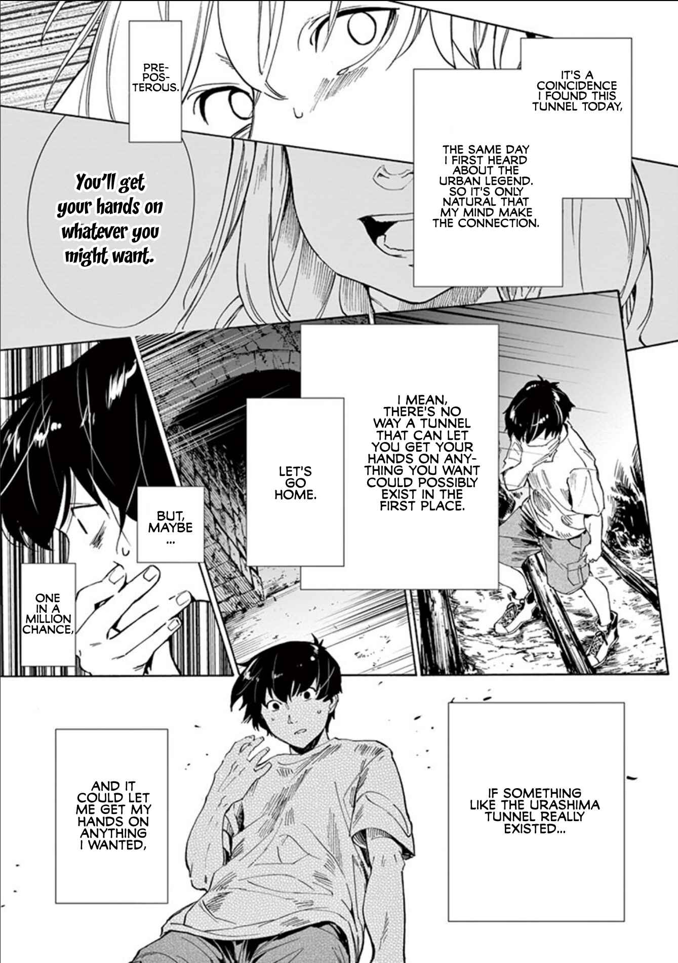 Natsu e no Tunnel, Sayonara no Deguchi Gunjou Chapter 1 - Page 41