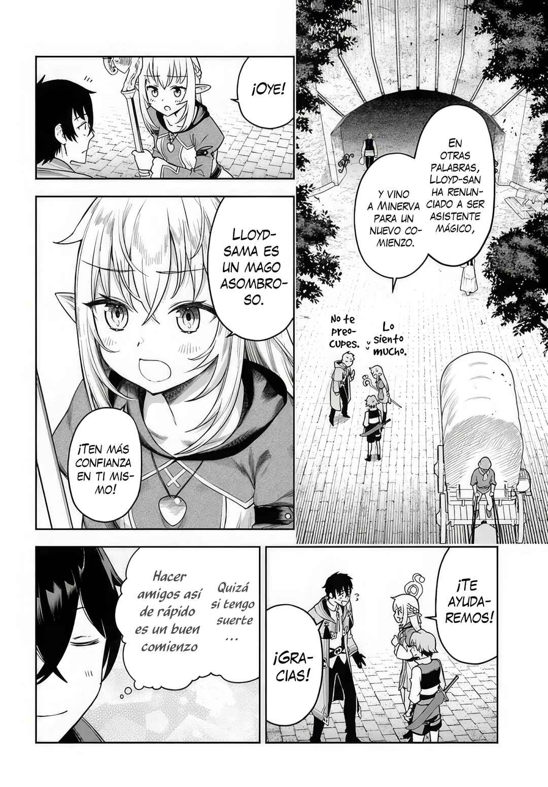 Ore Igai Dare mo Saishu Dekinai Sozai na no ni "Sozai Saishuritsu ga Hikui" to Pawahara suru Osananajimi Renkinjutsushi to Zetsuen shita Senzoku Madoushi, Henkyou no Machi de Slow Life wo Okuritai. Chapter 1 - Page 36