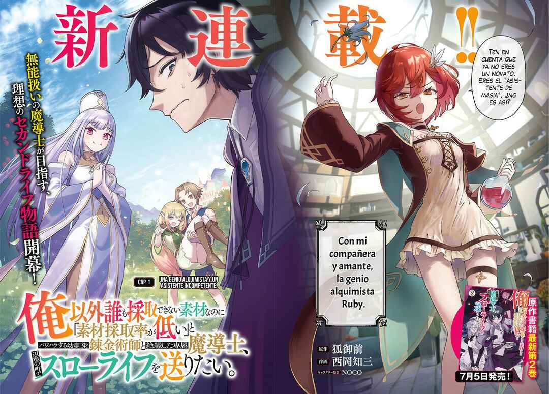 Ore Igai Dare mo Saishu Dekinai Sozai na no ni "Sozai Saishuritsu ga Hikui" to Pawahara suru Osananajimi Renkinjutsushi to Zetsuen shita Senzoku Madoushi, Henkyou no Machi de Slow Life wo Okuritai. Chapter 1 - Page 4