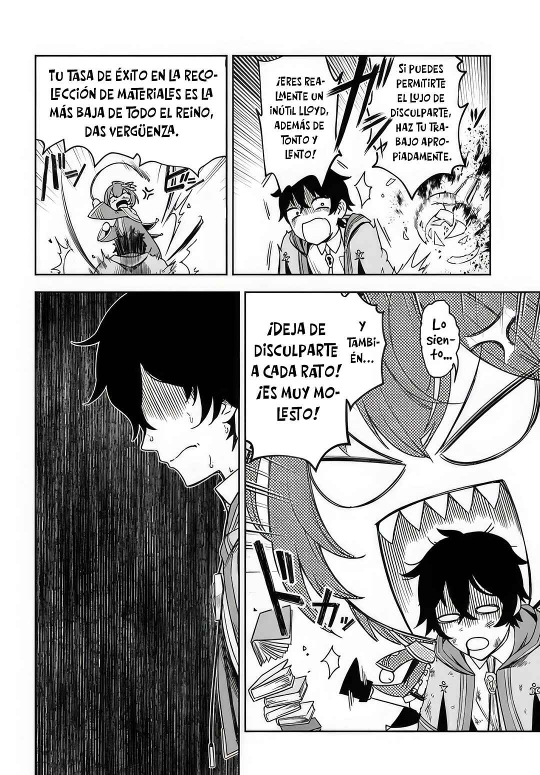 Ore Igai Dare mo Saishu Dekinai Sozai na no ni "Sozai Saishuritsu ga Hikui" to Pawahara suru Osananajimi Renkinjutsushi to Zetsuen shita Senzoku Madoushi, Henkyou no Machi de Slow Life wo Okuritai. Chapter 1 - Page 9