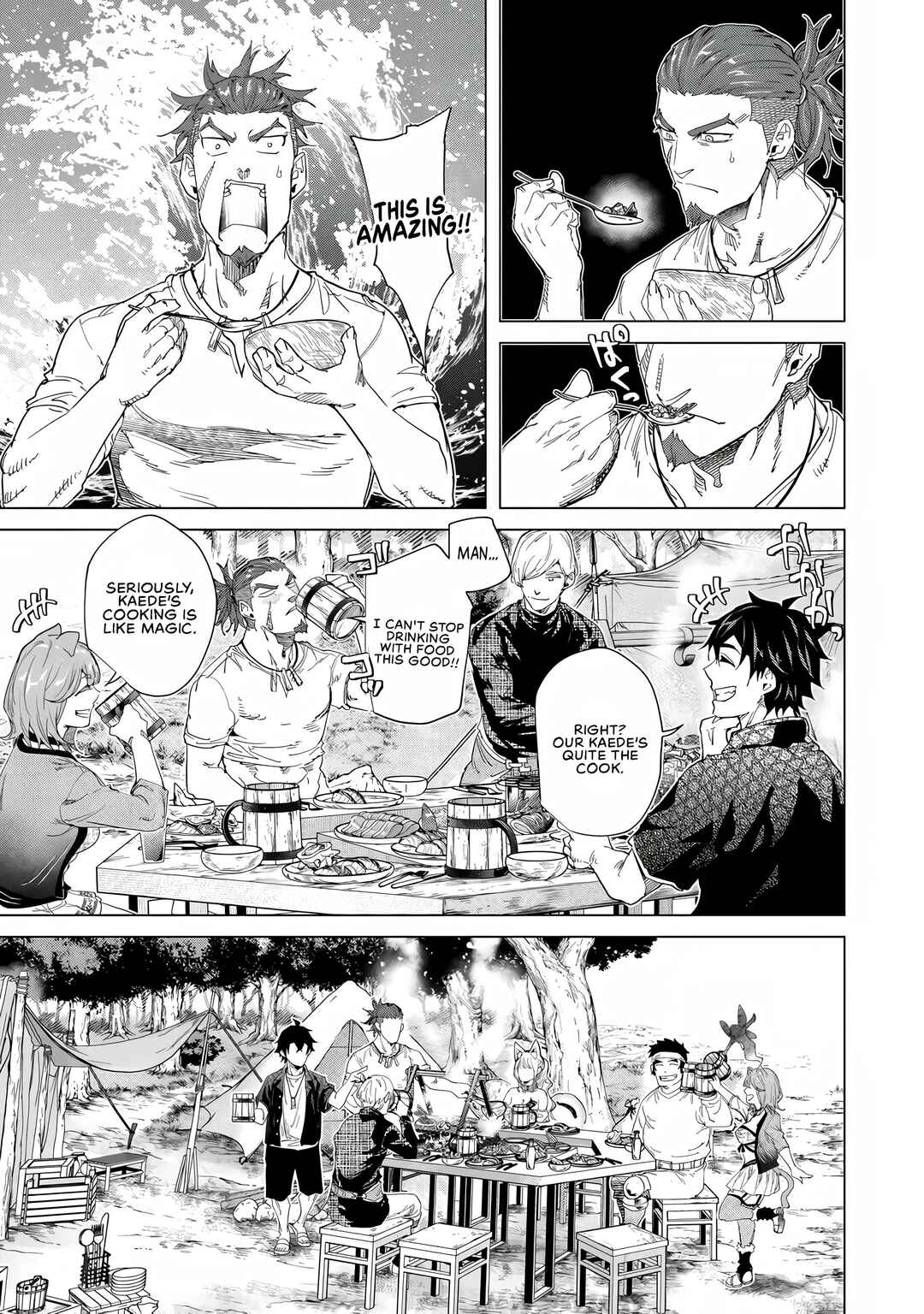 Keikenchi Chochiku de Nonbiri Shoushin Ryokou ~Yuusha to Koibito ni Tsuihou Sareta Senshi no Mujikaku Zamaa~ Chapter 41 - Page 18