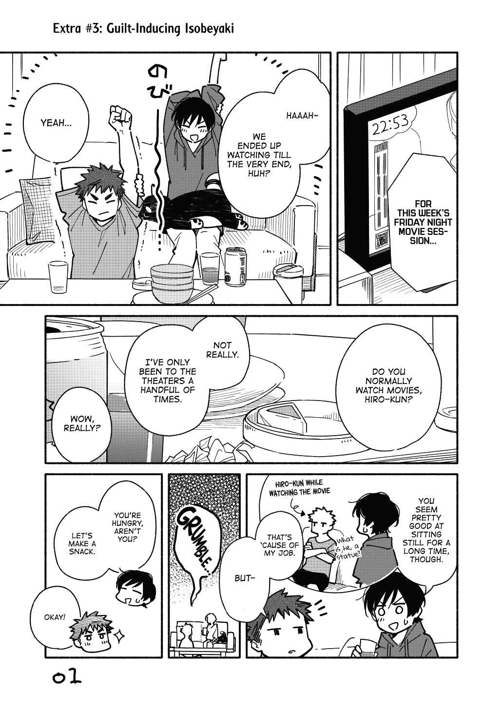 Aikagi-kun to Shiawase Gohan Chapter 5.5 - Page 1