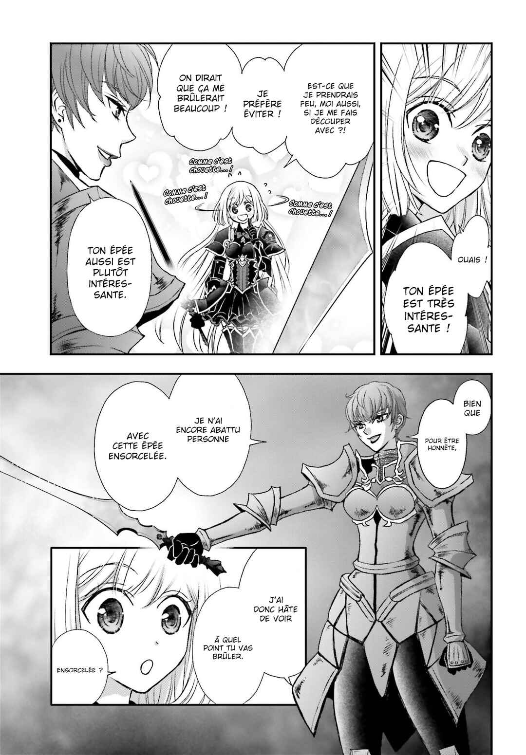 Shinigami ni Sodaterareta Shoujo wa Shikkoku no Tsurugi o Mune ni Idaku Chapter 38 - Page 10