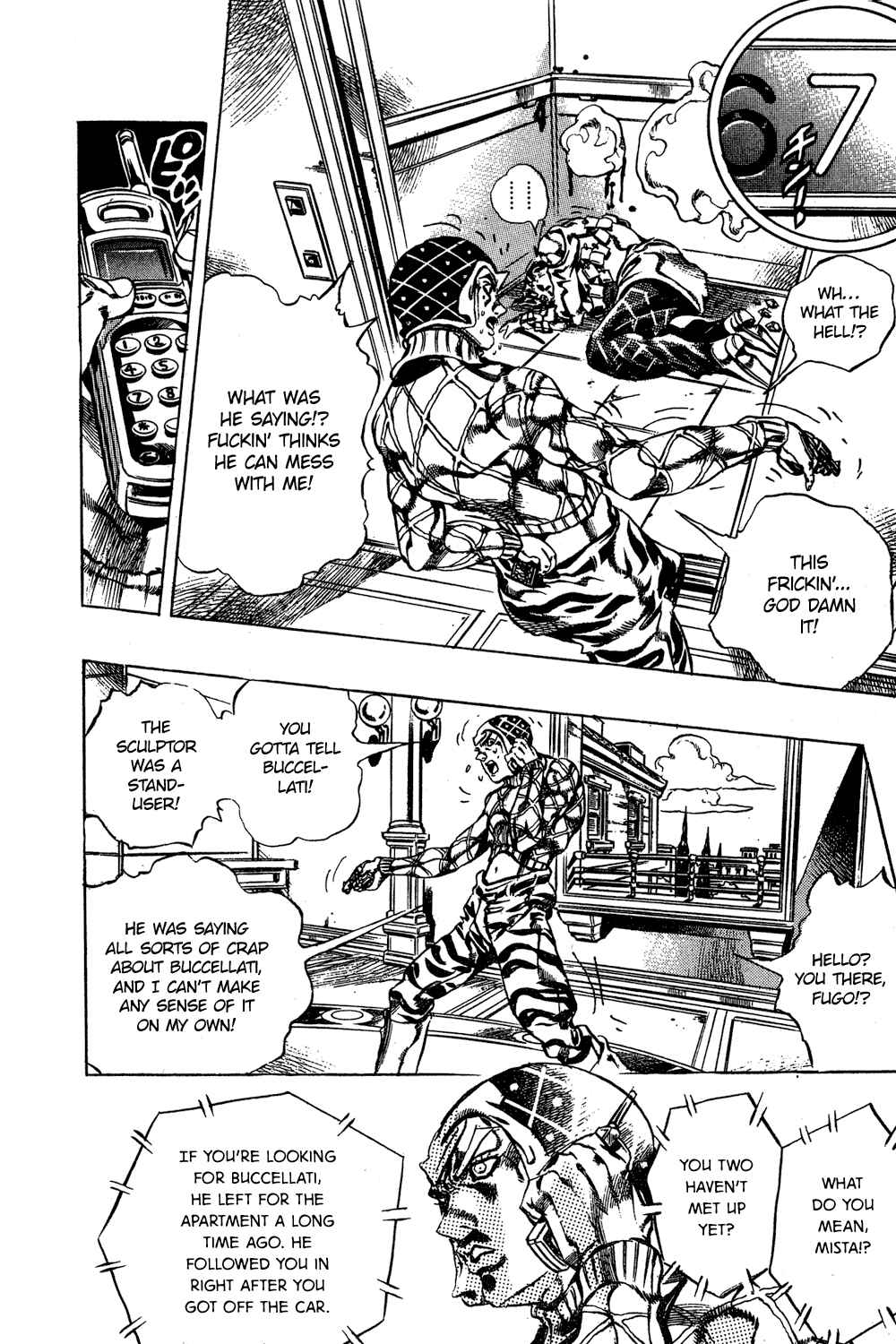 JoJo no Kimyou na Bouken: Part 5 - Ougon no Kaze Chapter 153 - Page 18