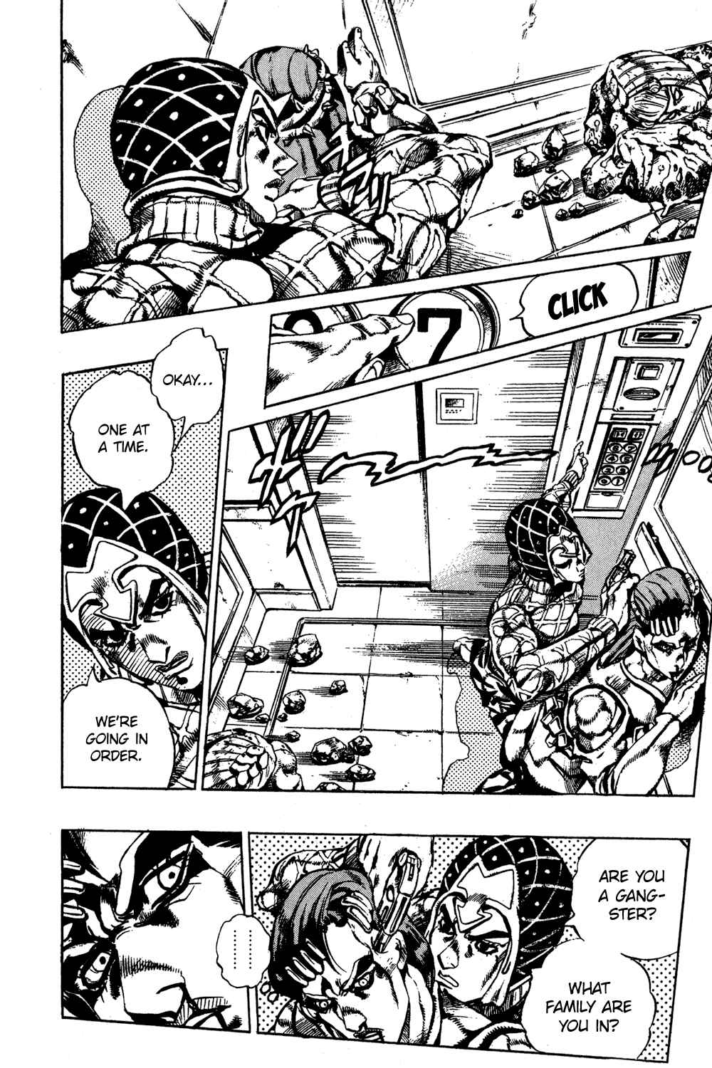 JoJo no Kimyou na Bouken: Part 5 - Ougon no Kaze Chapter 153 - Page 6