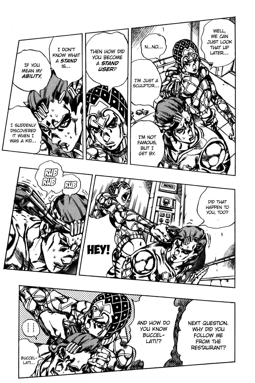 JoJo no Kimyou na Bouken: Part 5 - Ougon no Kaze Chapter 153 - Page 7