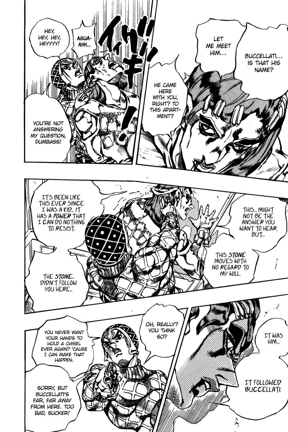 JoJo no Kimyou na Bouken: Part 5 - Ougon no Kaze Chapter 153 - Page 8