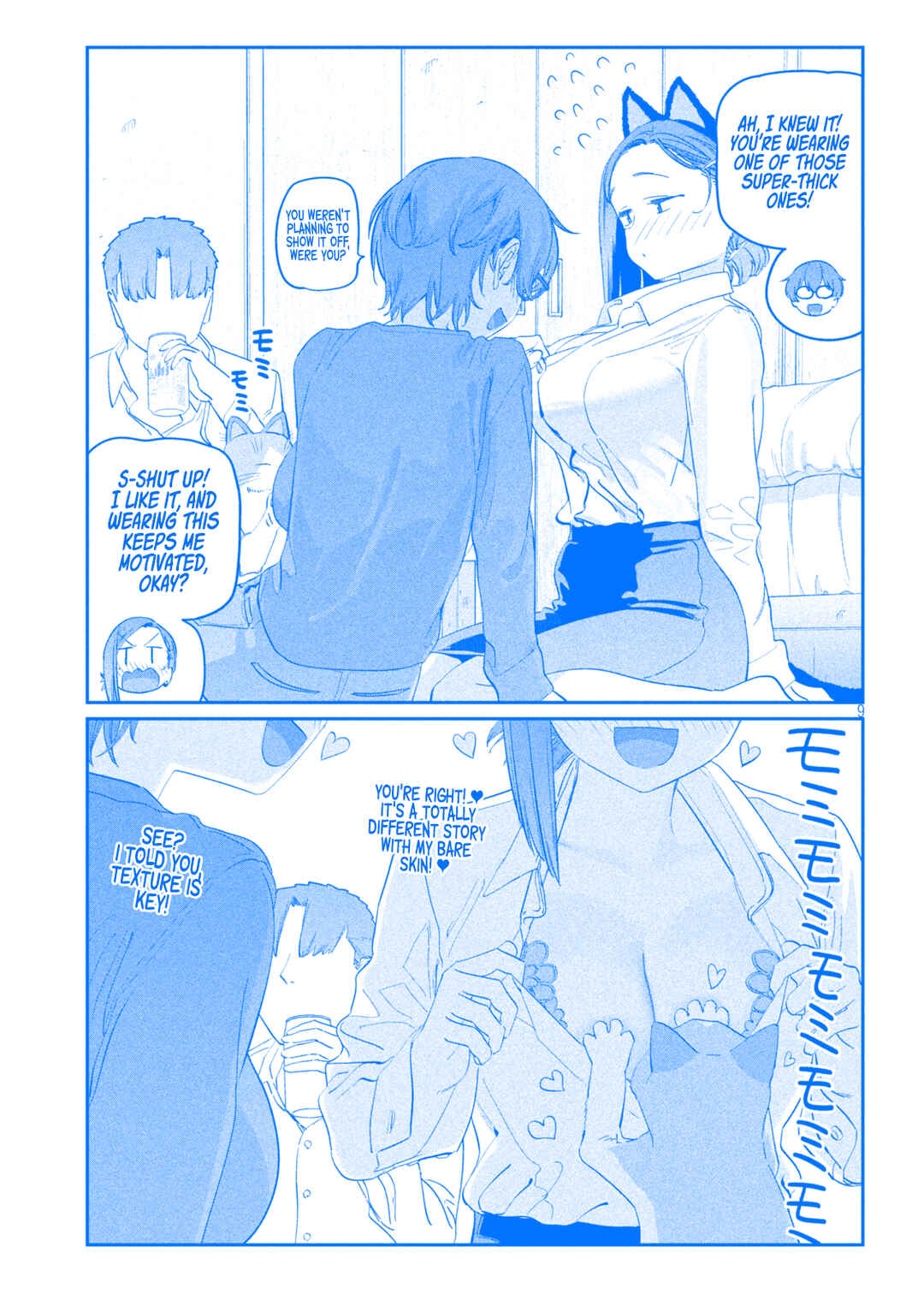 Getsuyoubi no Tawawa (Blue) (Fan Colored) Chapter 93 - Page 10