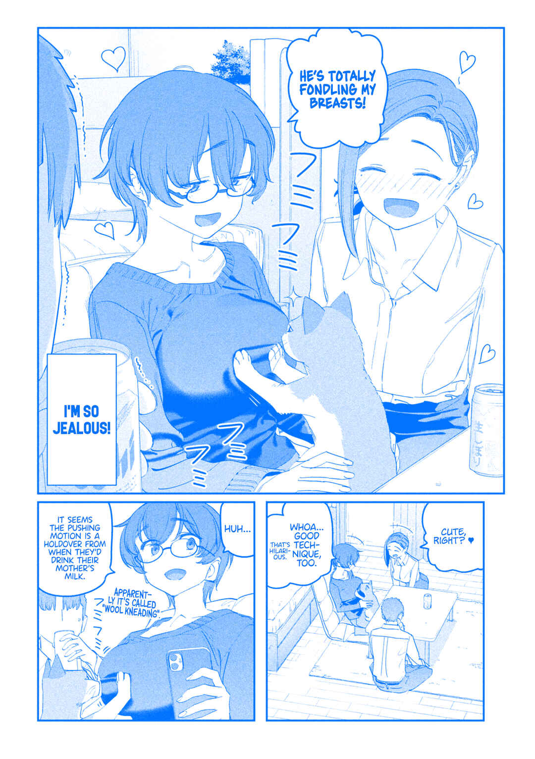 Getsuyoubi no Tawawa (Blue) (Fan Colored) Chapter 93 - Page 3