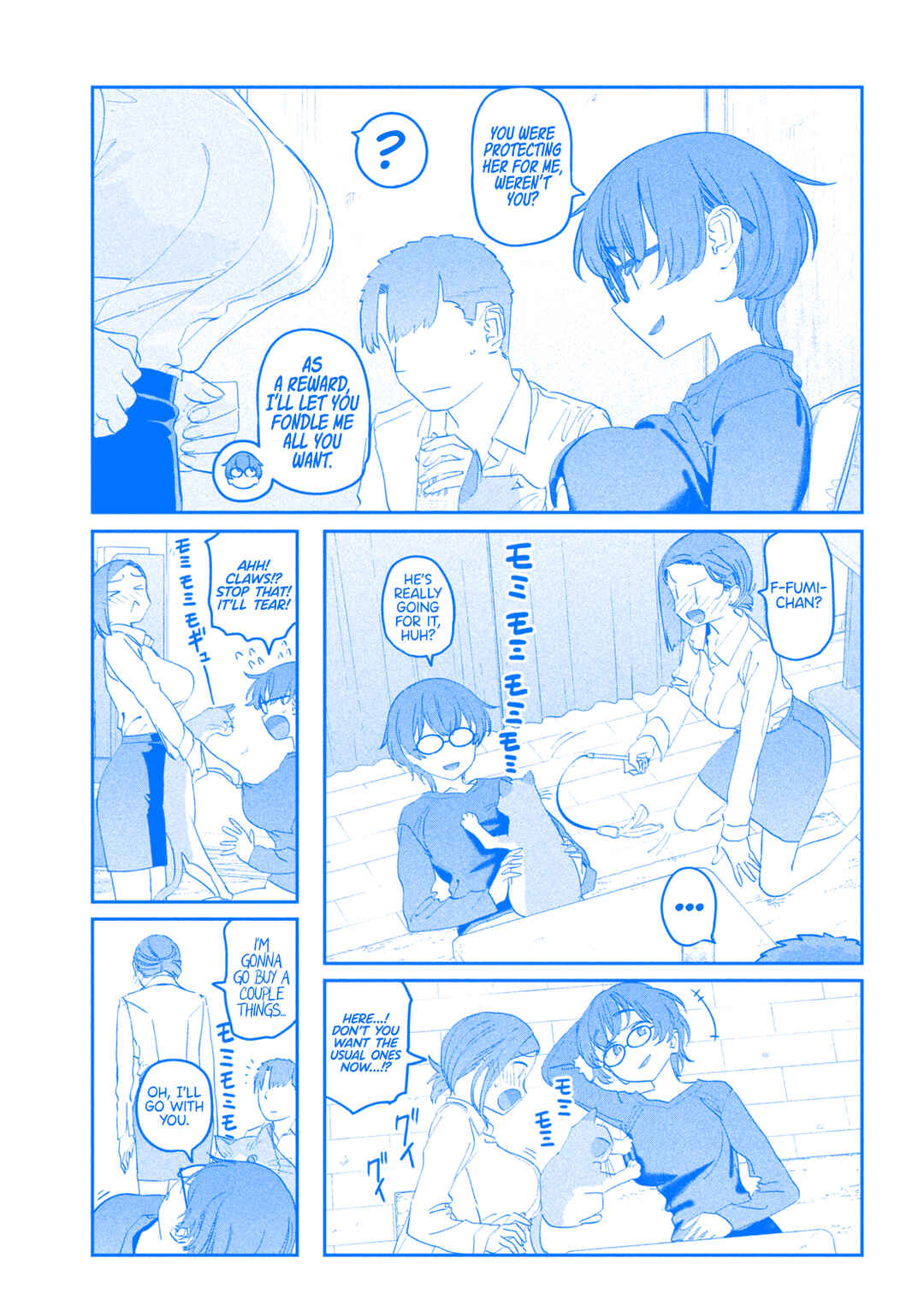 Getsuyoubi no Tawawa (Blue) (Fan Colored) Chapter 93 - Page 6