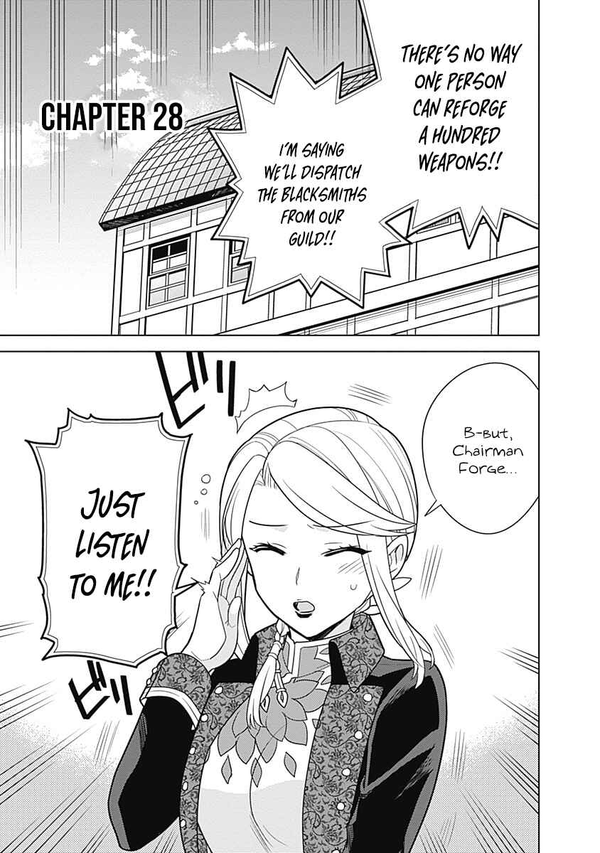 Seisan Shoku o Kiwame Sugi Tara Densetsu no Buki ga Ore no Yome ni Narinashita Chapter 28 - Page 2