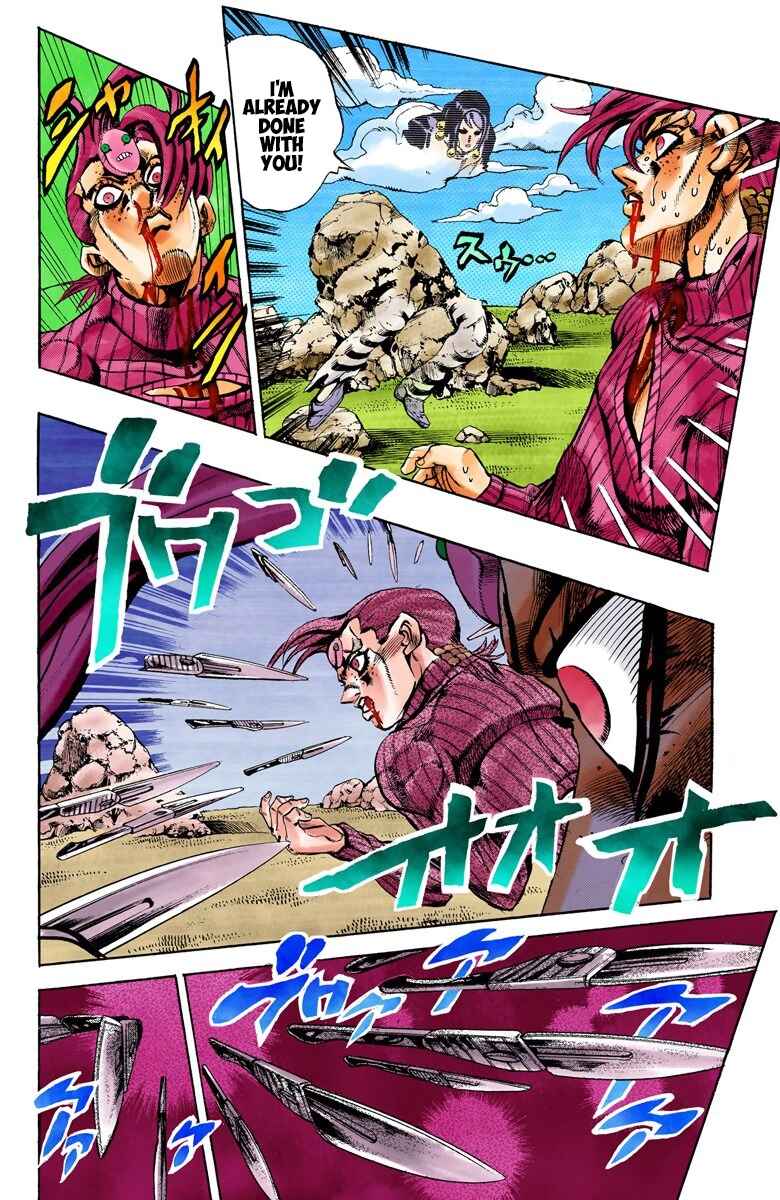 JoJo no Kimyou na Bouken: Part 5 - Ougon no Kaze Color-ban Chapter 107 - Page 10