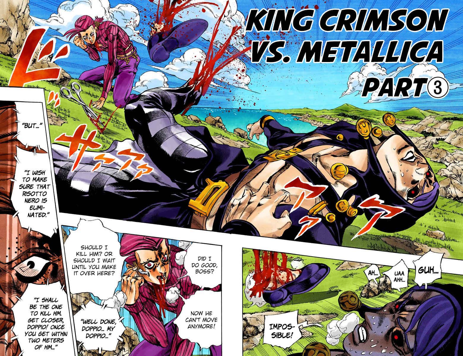 JoJo no Kimyou na Bouken: Part 5 - Ougon no Kaze Color-ban Chapter 107 - Page 3