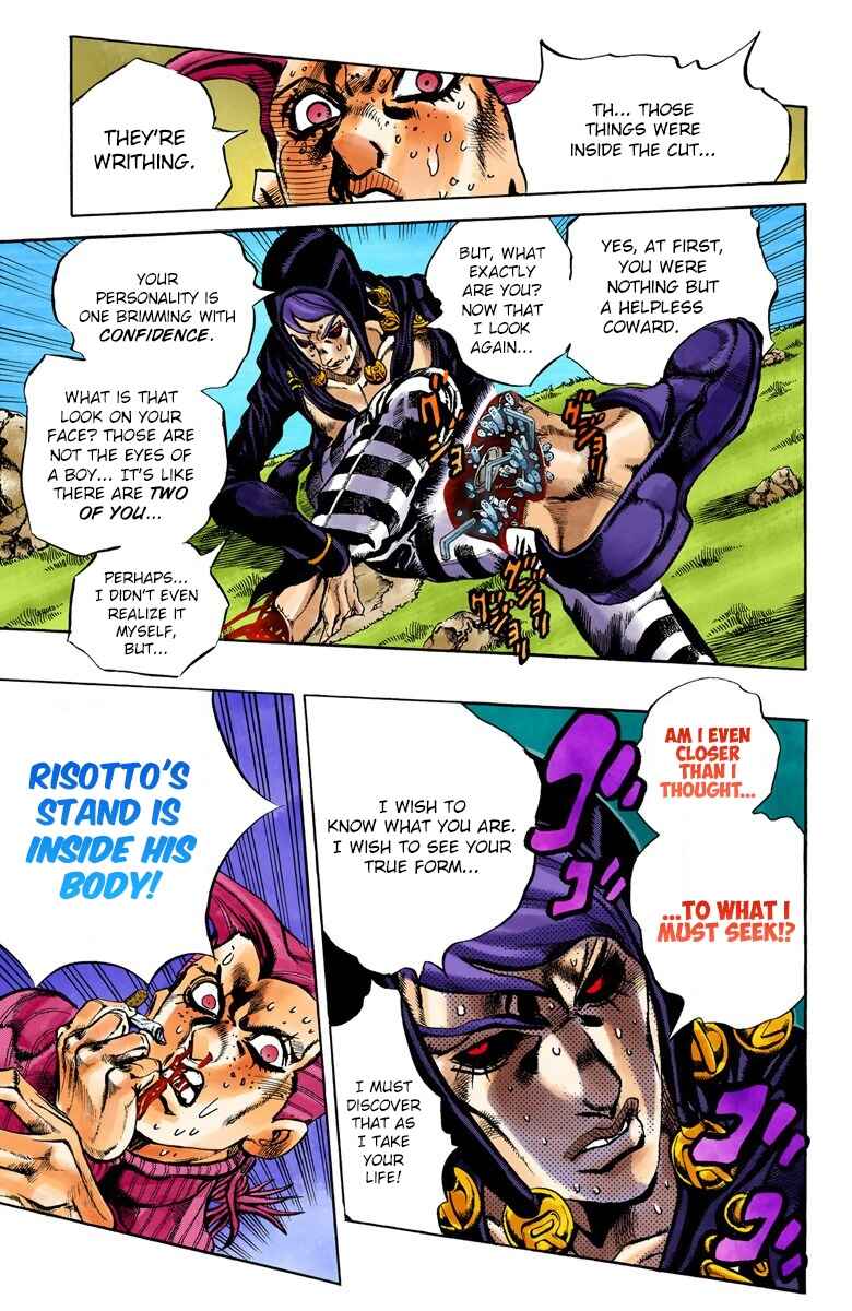 JoJo no Kimyou na Bouken: Part 5 - Ougon no Kaze Color-ban Chapter 107 - Page 7