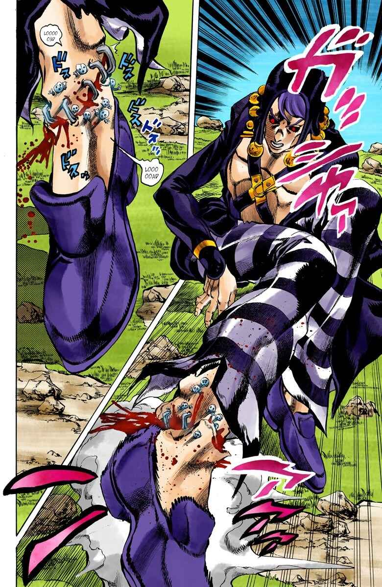 JoJo no Kimyou na Bouken: Part 5 - Ougon no Kaze Color-ban Chapter 107 - Page 8