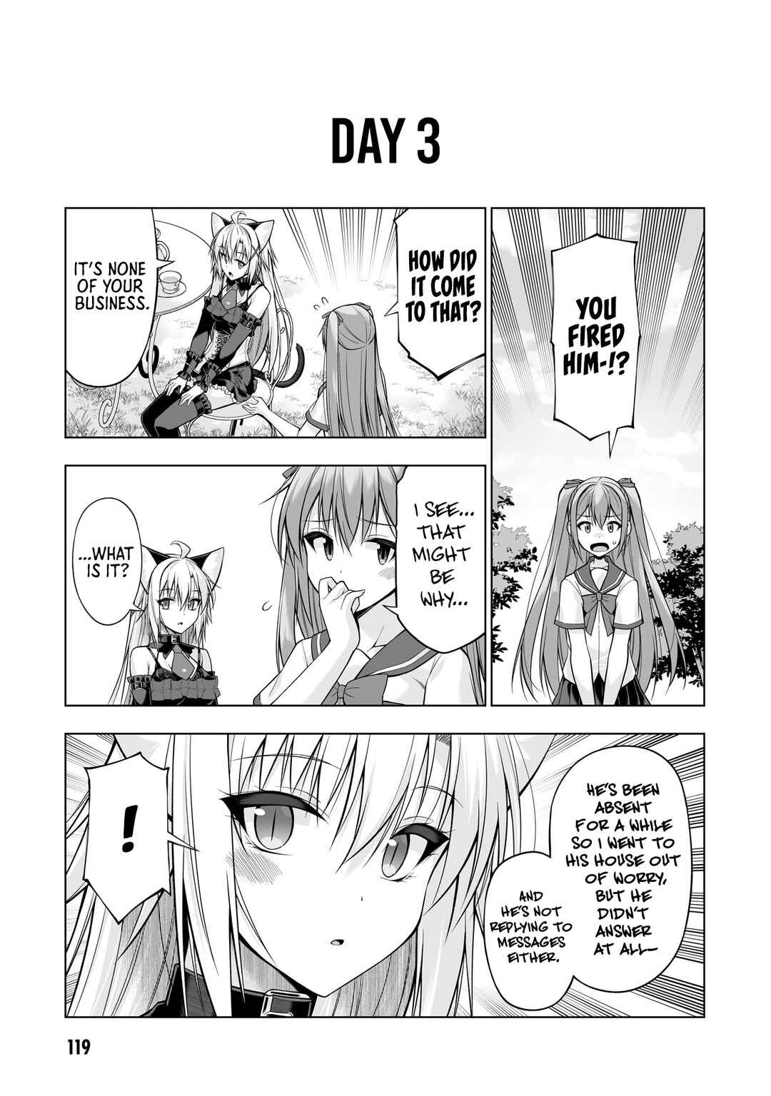 Anata wa Watashi no Geboku desu - Neko to Geboku no Himitsu no Kankei Chapter 12 - Page 11