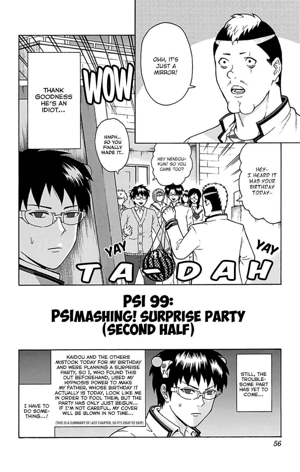 The Disastrous Life of Saiki K. Chapter 99 - Page 3