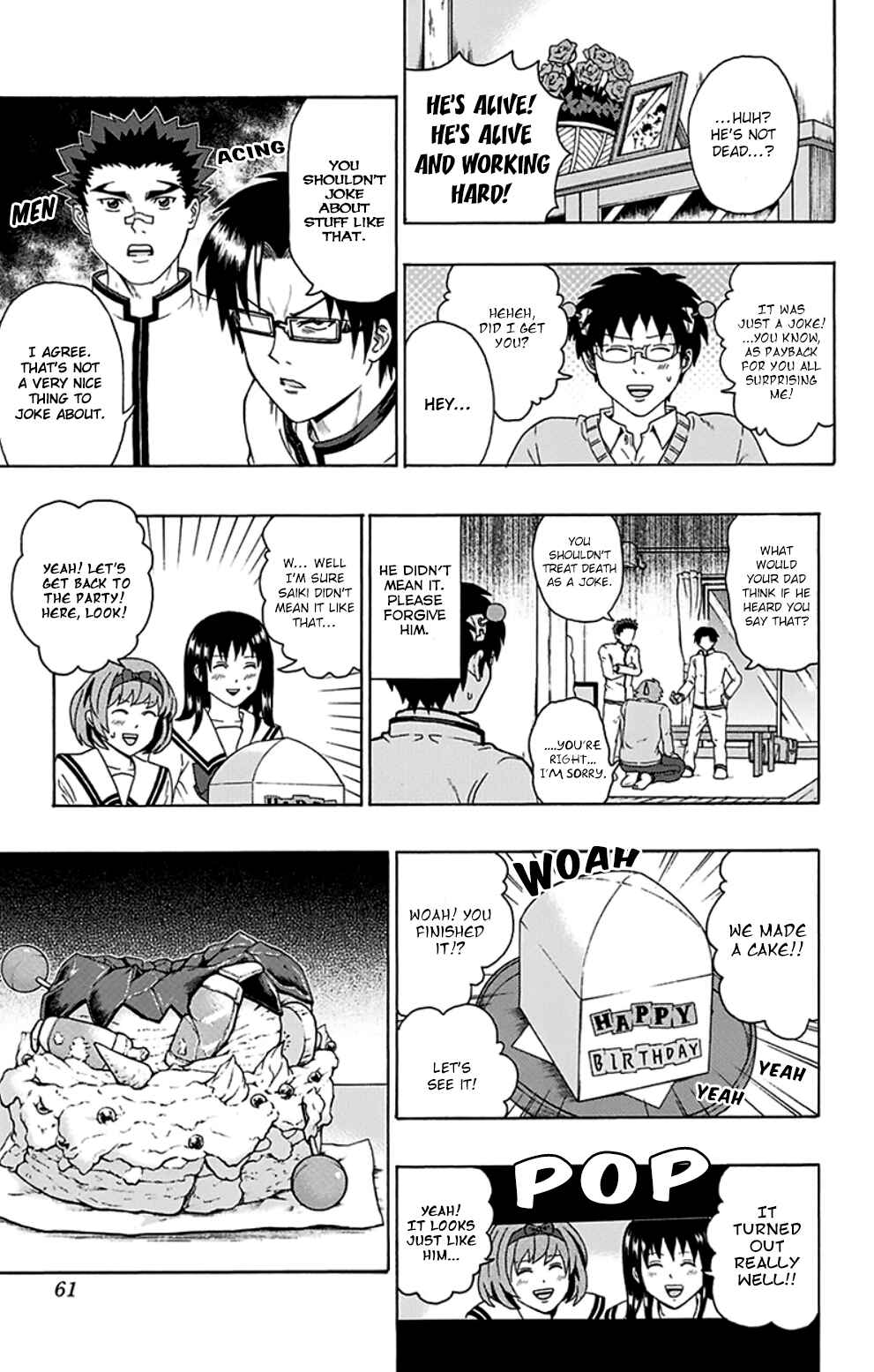 The Disastrous Life of Saiki K. Chapter 99 - Page 8