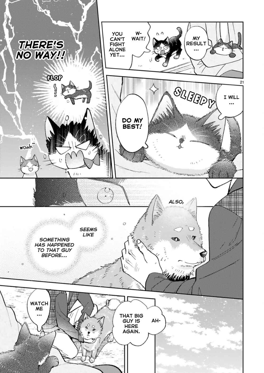 Doukyonin wa Hiza, Tokidoki, Atama no Ue. Chapter 21.3 - Page 21