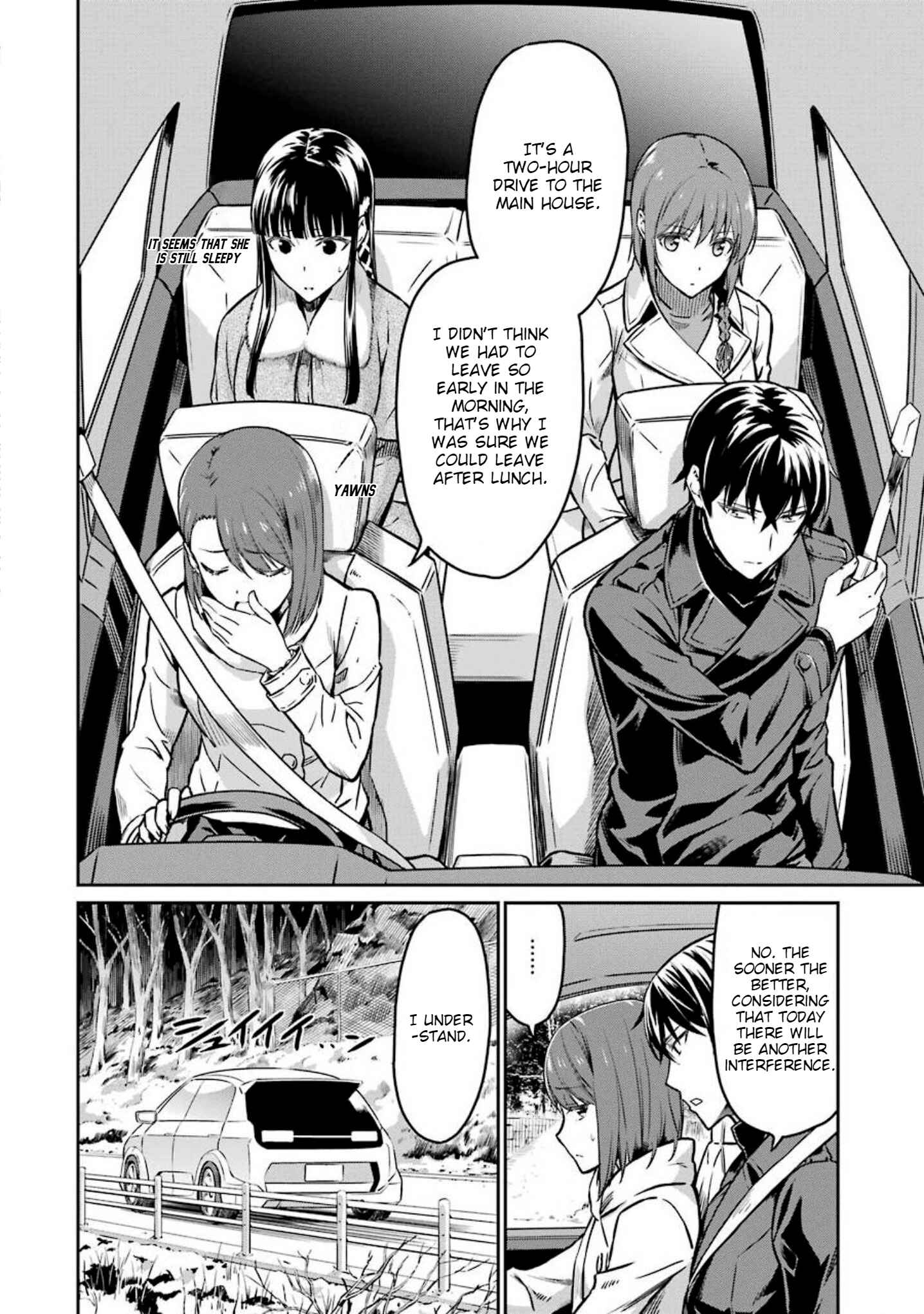 Mahouka Koukou no Rettousei - Yotsuba Keishou-hen Chapter 7 - Page 8