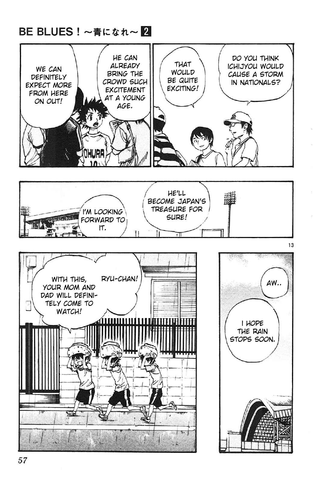 BE BLUES ~Ao ni Nare~ Chapter 10 - Page 12