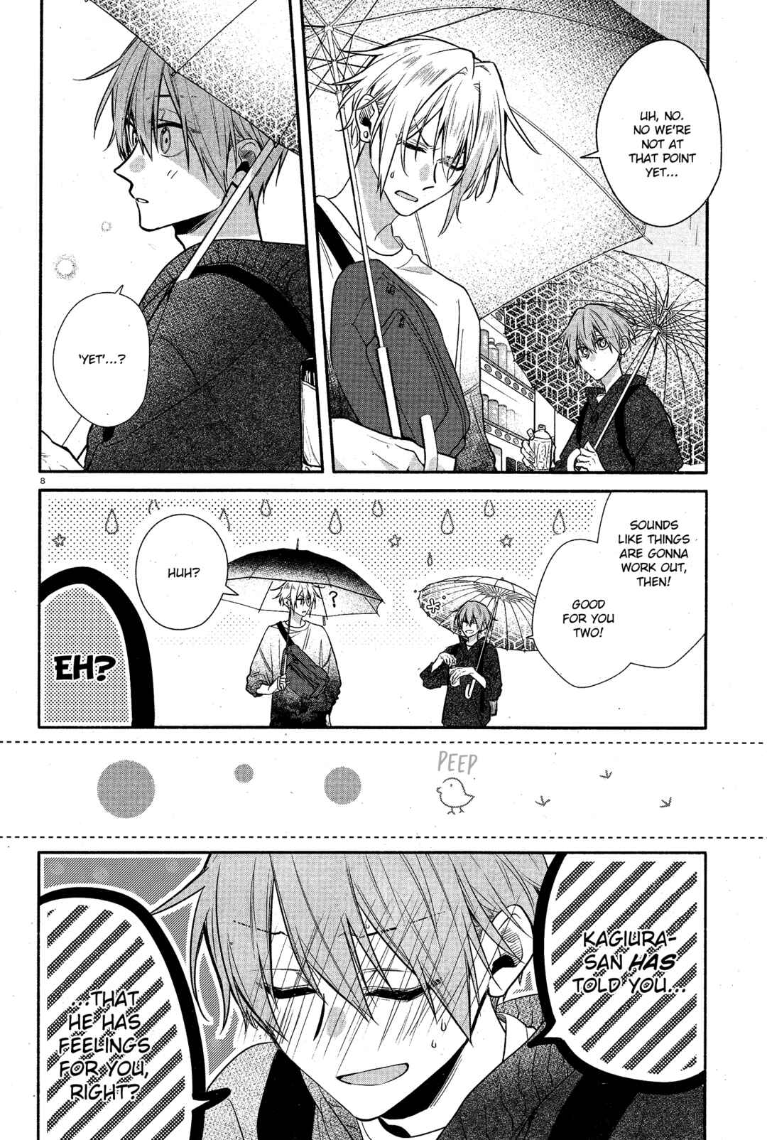 Hirano to Kagiura Chapter 29 - Page 8