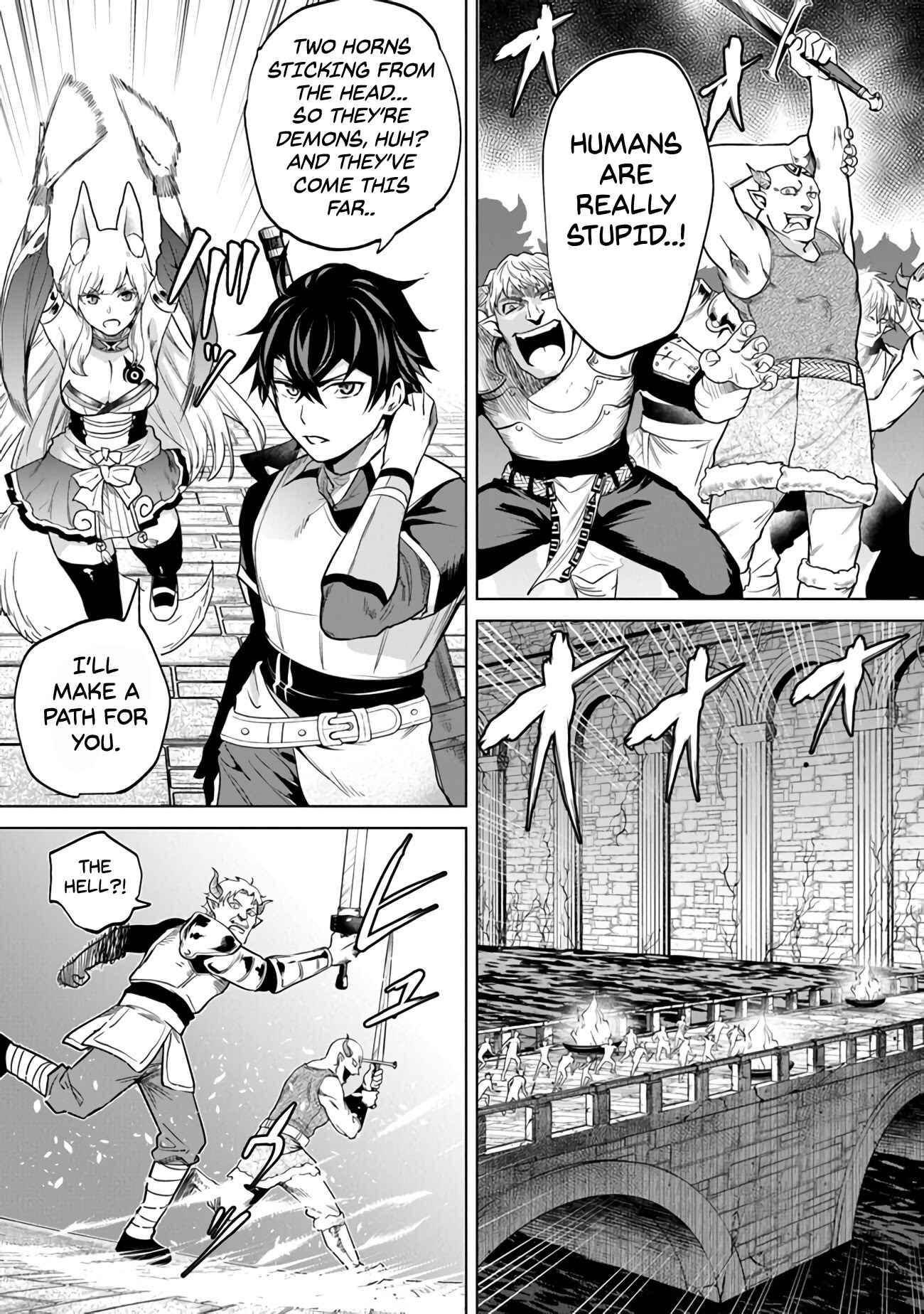 Keikenchi Chochiku de Nonbiri Shoushin Ryokou ~Yuusha to Koibito ni Tsuihou Sareta Senshi no Mujikaku Zamaa~ Chapter 6 - Page 12