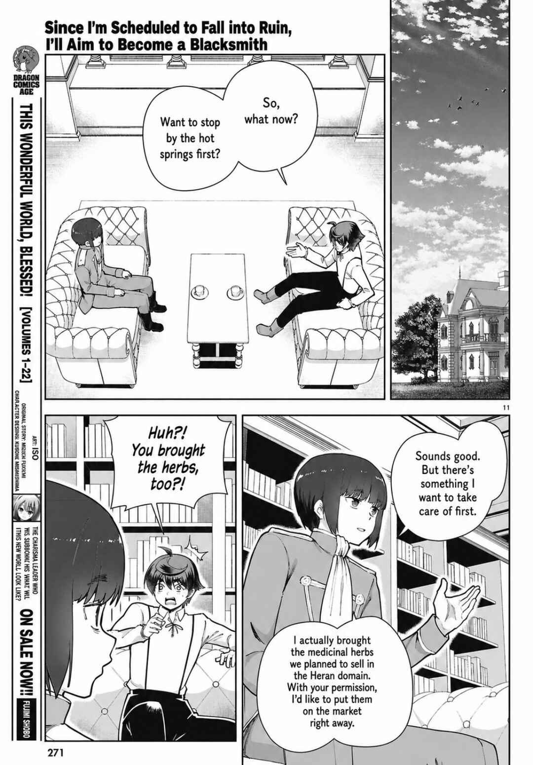 Botsuraku Yotei Nanode, Kajishokunin o Mezasu Chapter 107 - Page 13