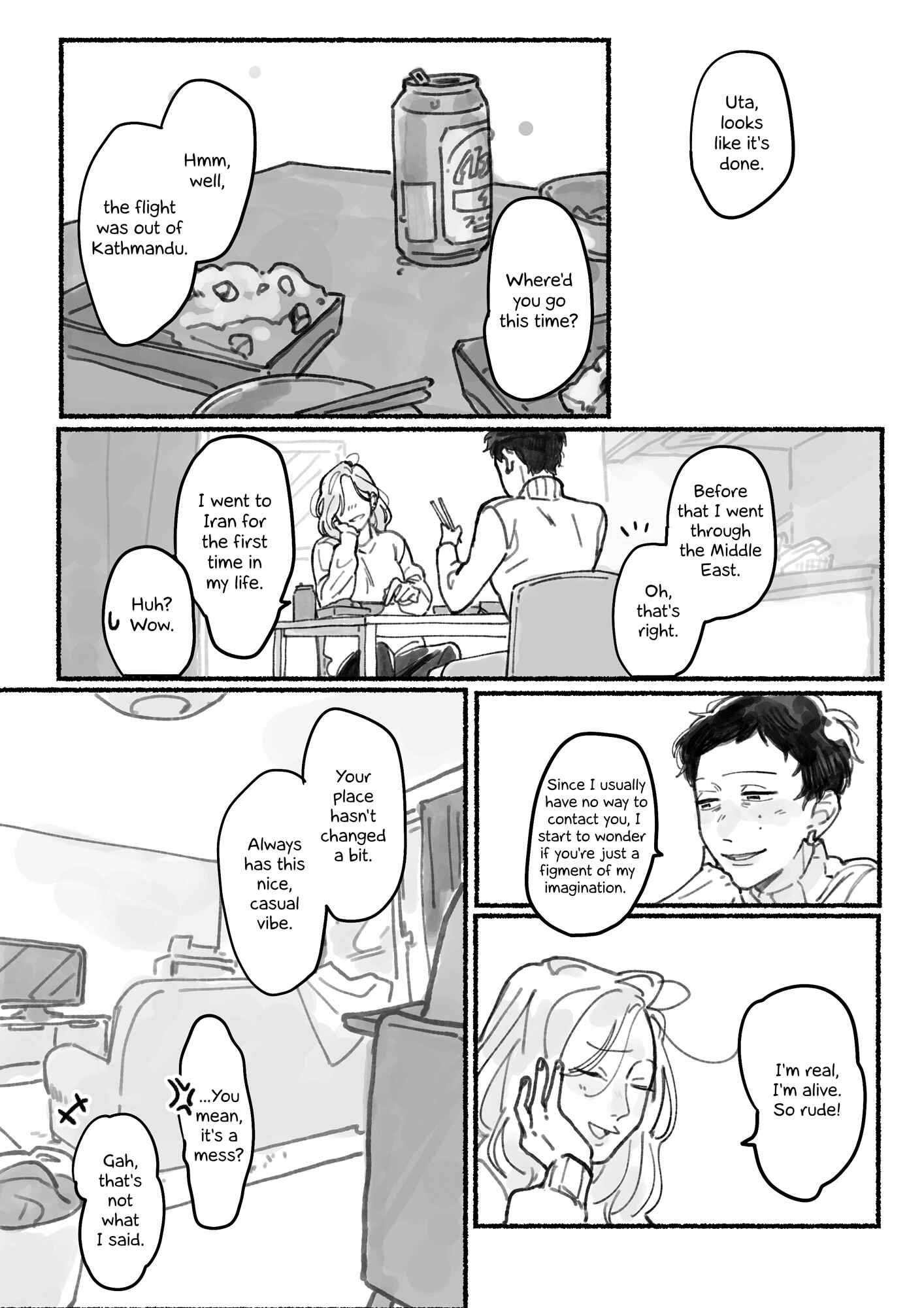 Tokidoki Kaette kuru Onna Tomodachi no Hanashi Chapter 1 - Page 11