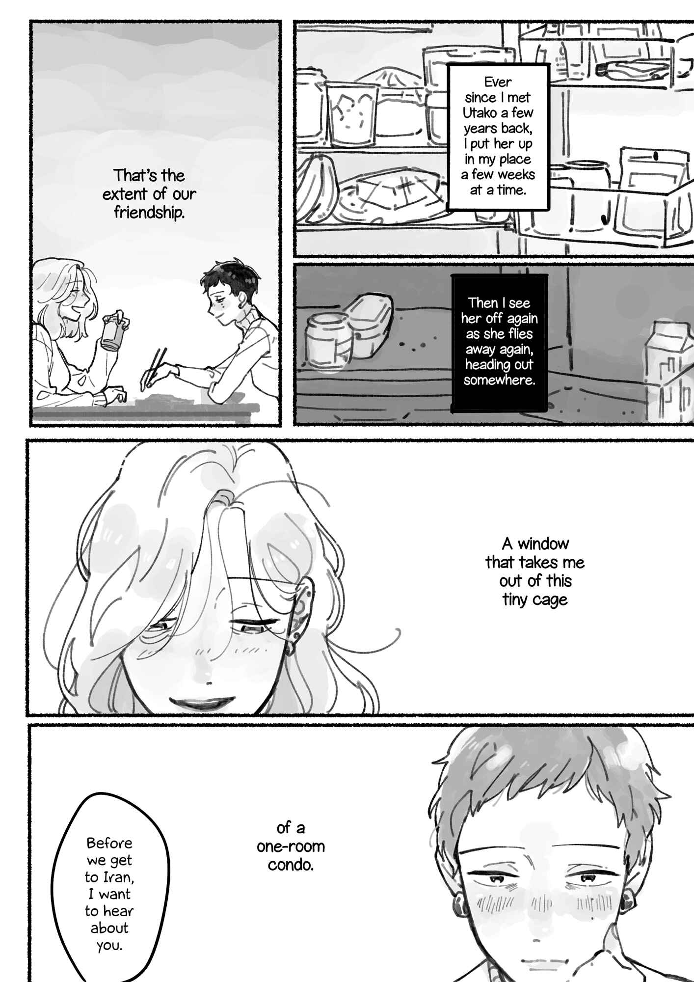 Tokidoki Kaette kuru Onna Tomodachi no Hanashi Chapter 1 - Page 12