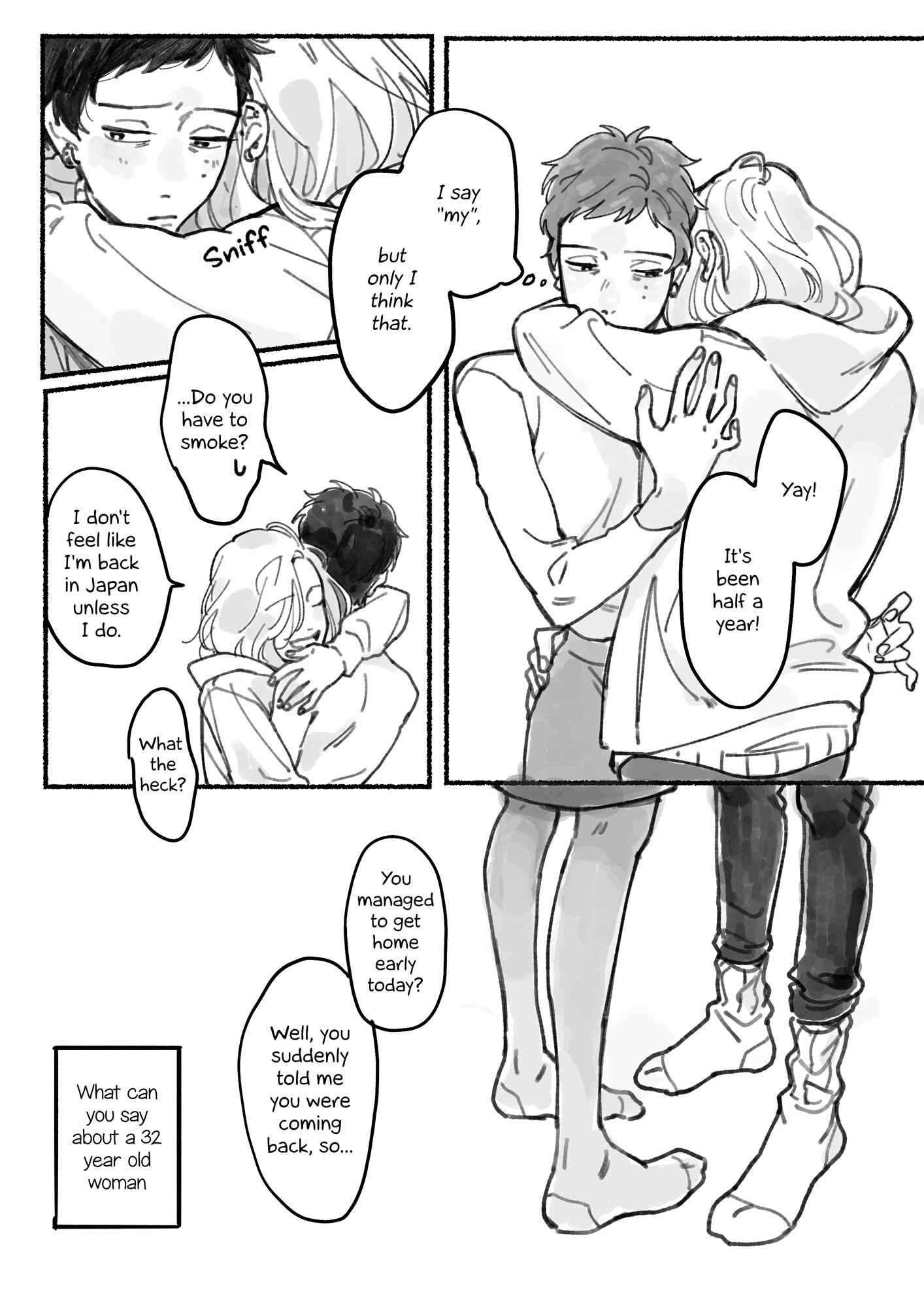 Tokidoki Kaette kuru Onna Tomodachi no Hanashi Chapter 1 - Page 9