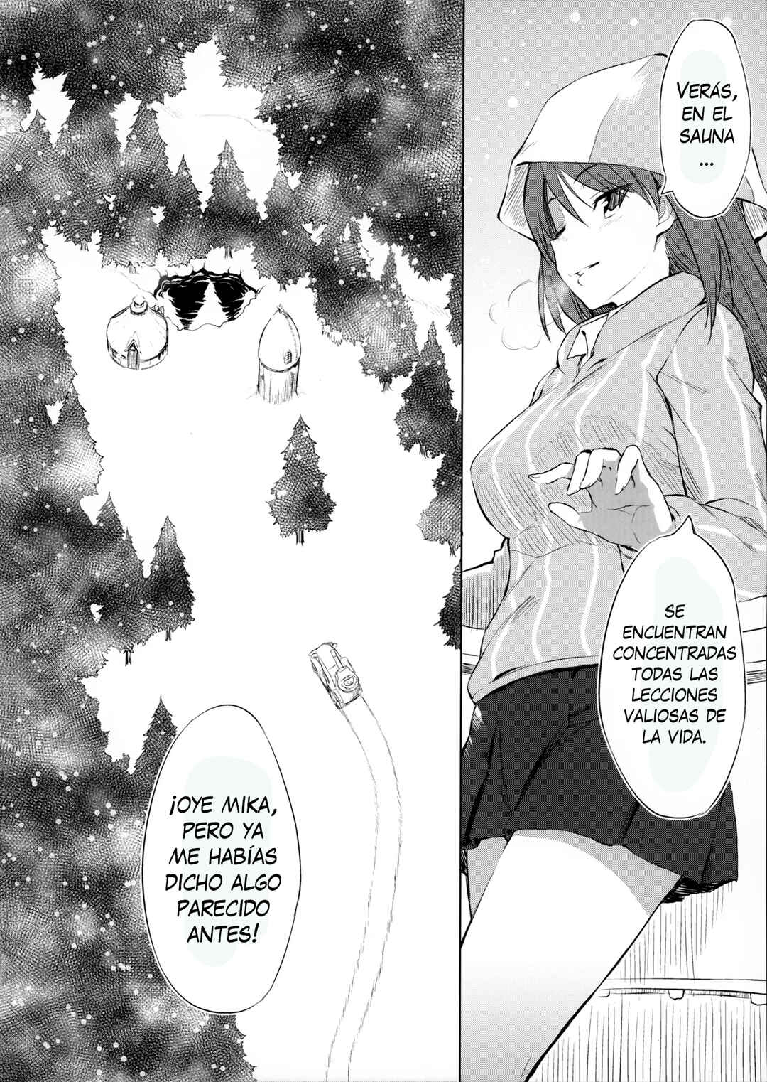 [AERODOG (inu)] Keizoku Ikka no Saunadou(Girls und Panzer) Chapter ? - Page 3