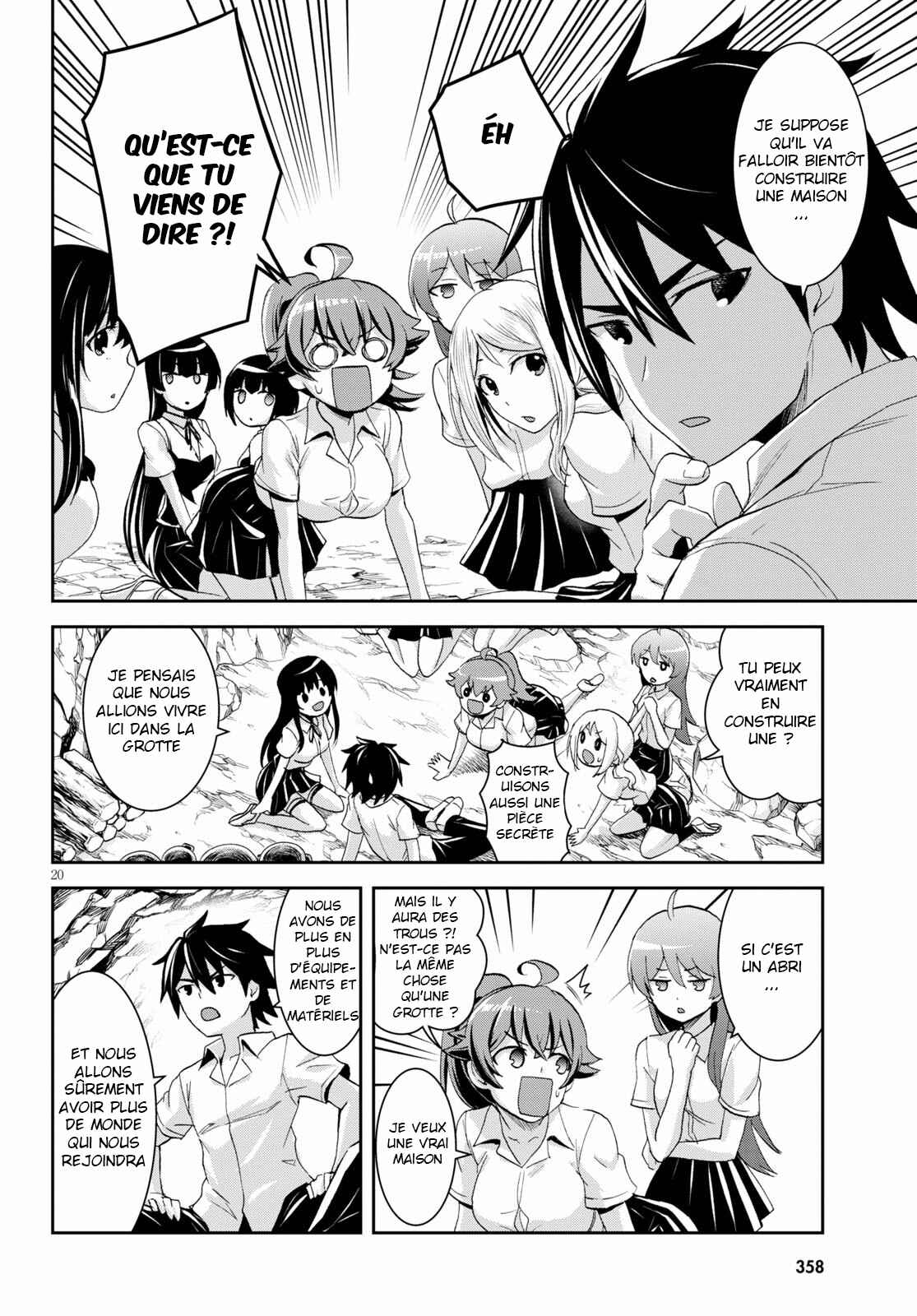Isekai Yurutto Survival Seikatsu ~Gakkou no Minna to Isekai no Mujintou ni Tenishitakedo Ore Dake Rakushou desu~ Chapter 7 - Page 23