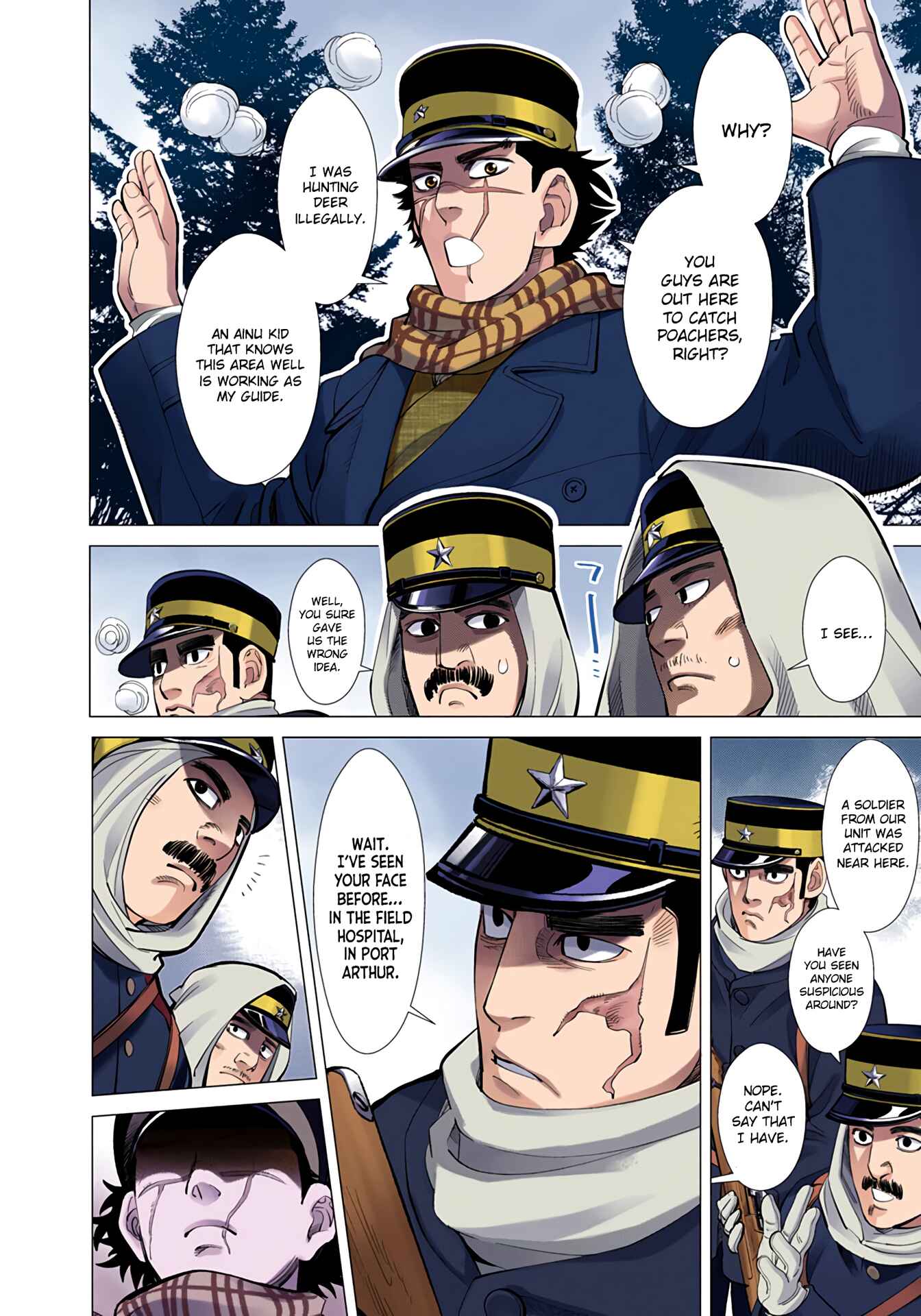 Golden Kamuy (Official Colored) Chapter 9 - Page 14