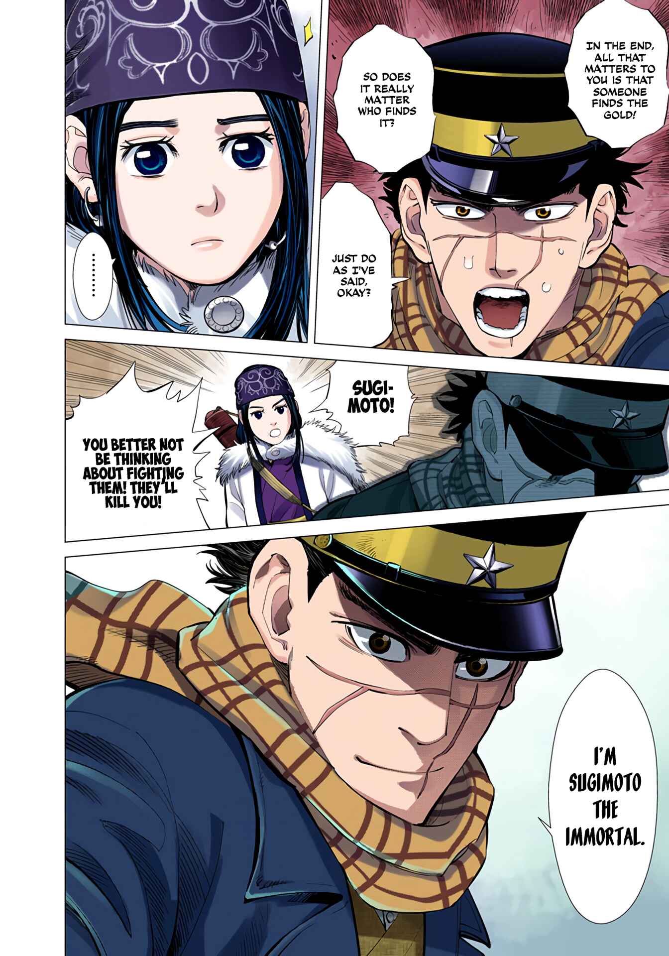 Golden Kamuy (Official Colored) Chapter 9 - Page 4