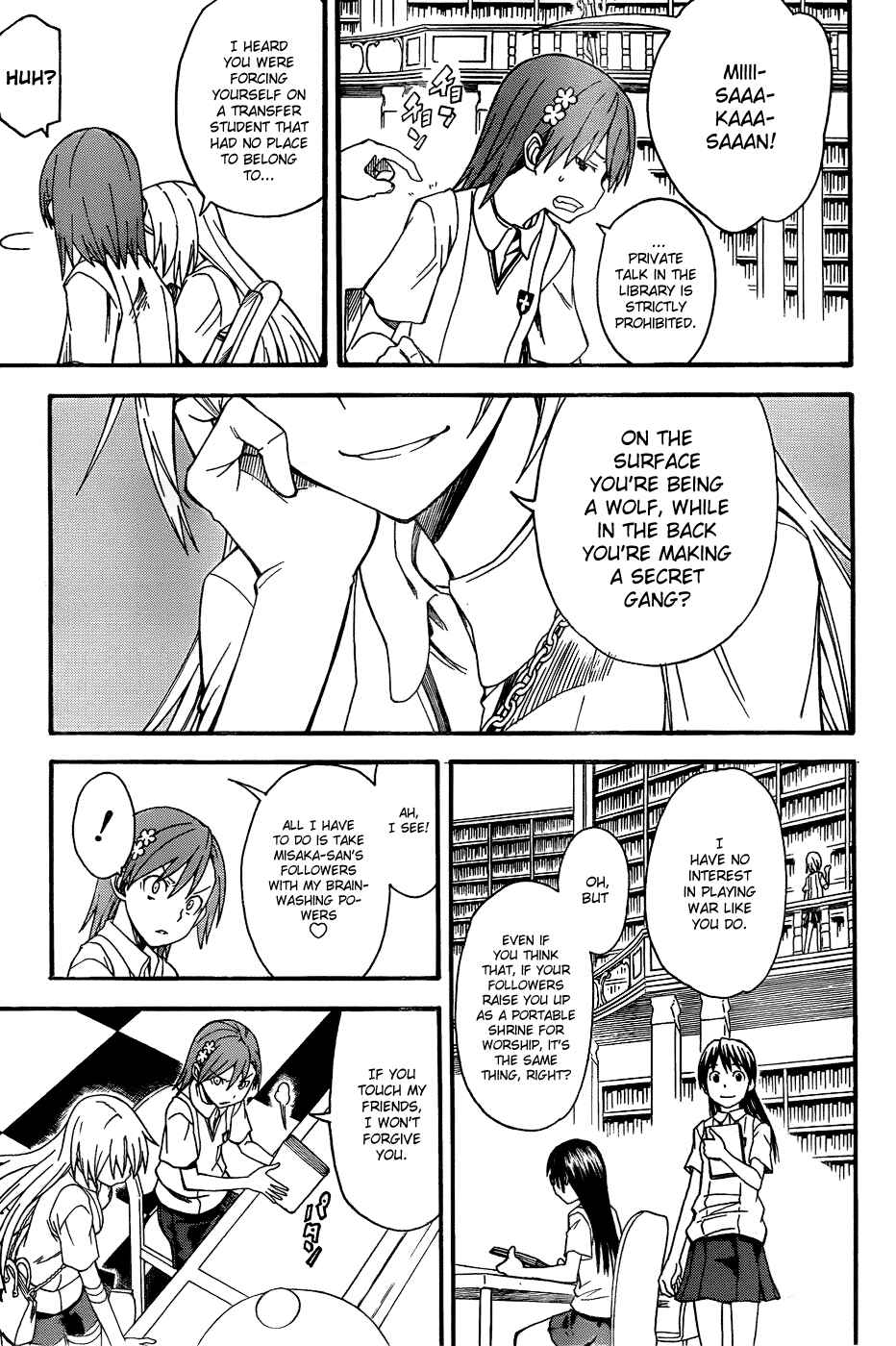 Toaru Majutsu no Index Gaiden: Toaru Kagaku no Railgun Chapter 41 - Page 21