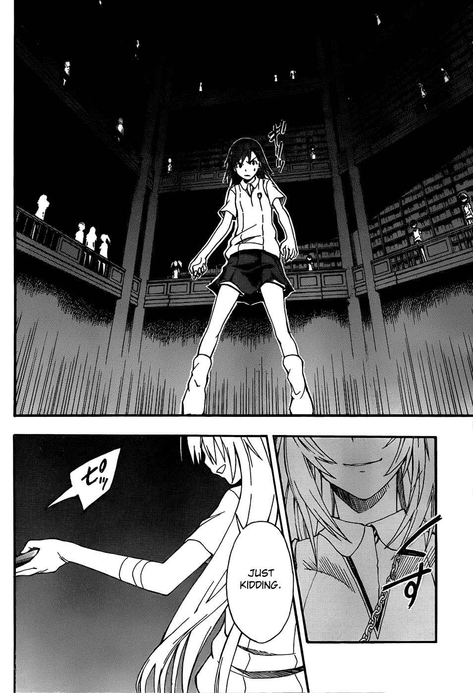 Toaru Majutsu no Index Gaiden: Toaru Kagaku no Railgun Chapter 41 - Page 26