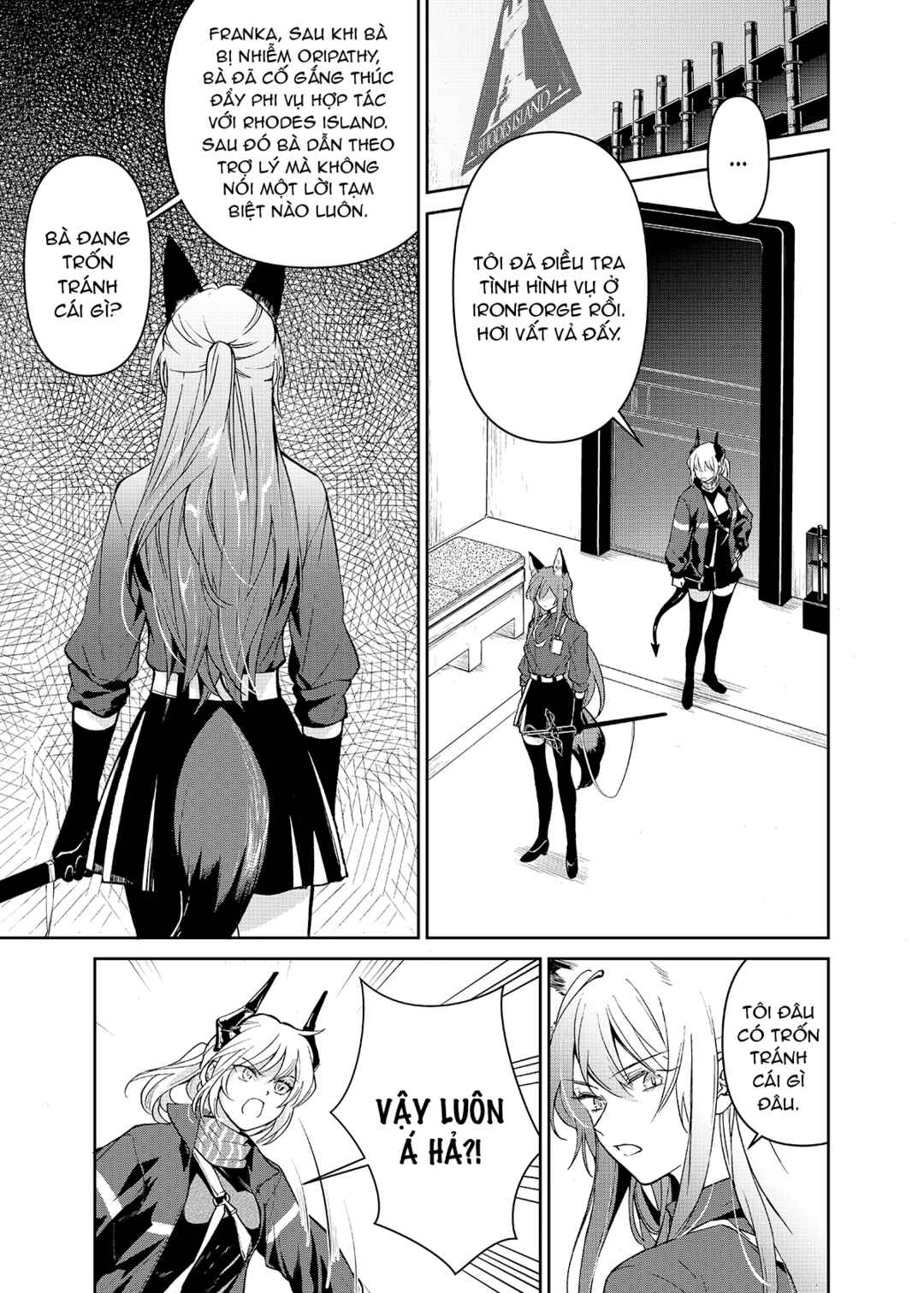 Arknights: Rhodes Island's Records of Originium - Blacksteel Chapter 2.5 - Page 2