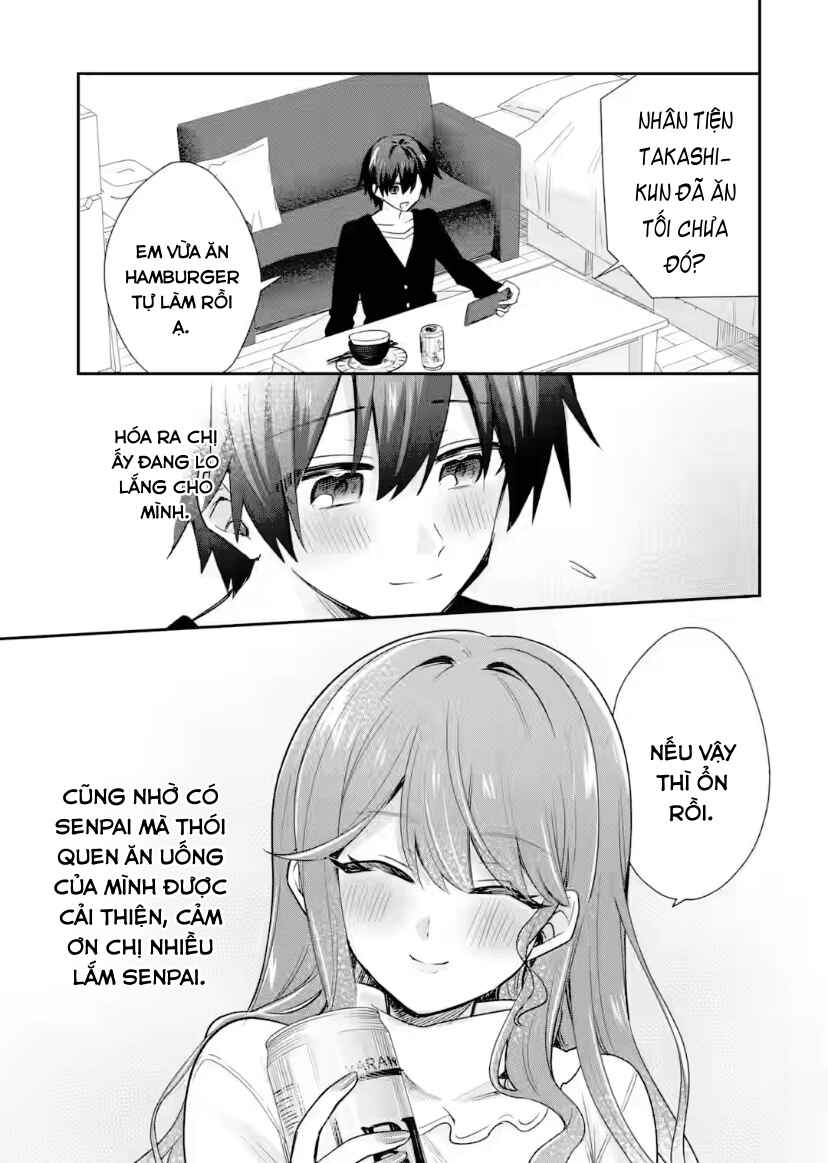 Osake to Senpai Kanojo to no Amaama Doukyo Lovecome wa Nijuusai ni Natte kara Chapter 6 - Page 14